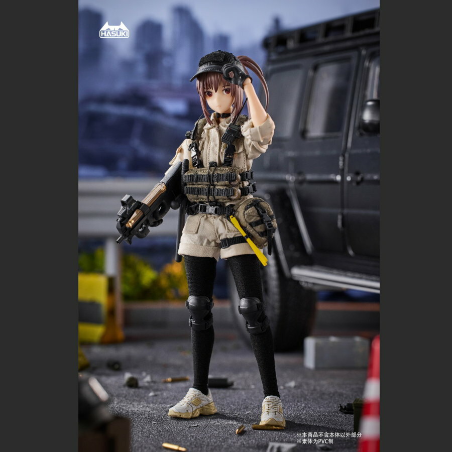 【匿名配送】HASUKI POCKET ARTS シリーズ PA006 冷泉緋世 pocket artシリーズ PA006 セキュリティ 冷泉緋世 1/12スケール