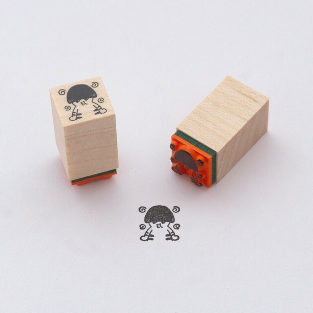 日本 4legs 插畫家 蘑菇貓日常 行事曆 小印章