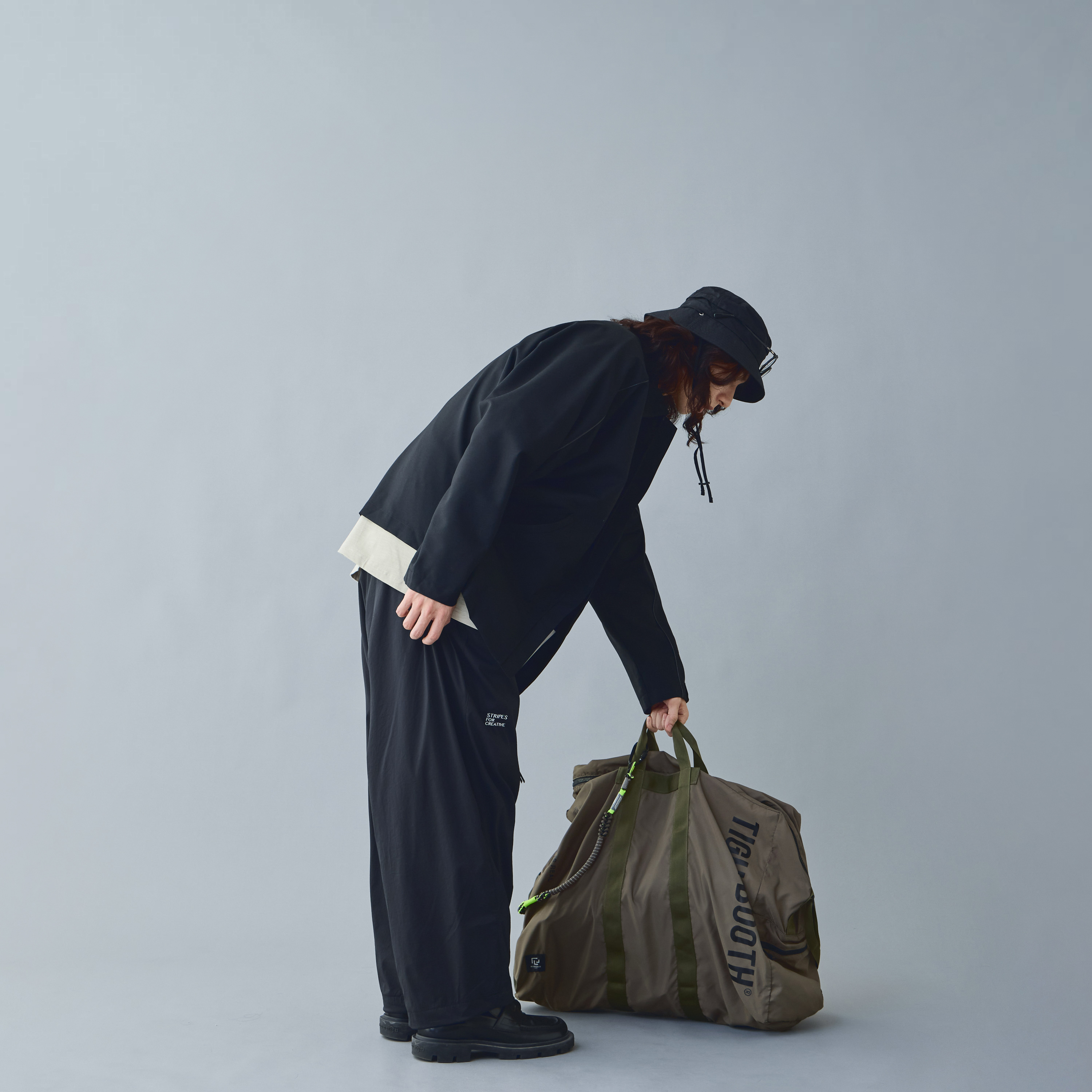 パンツ STRIPES FOR CREATIVE SPORTY NYLON BAGGY S.F.C(ストライプスフォークリエイティブ)NYLON BAGGY