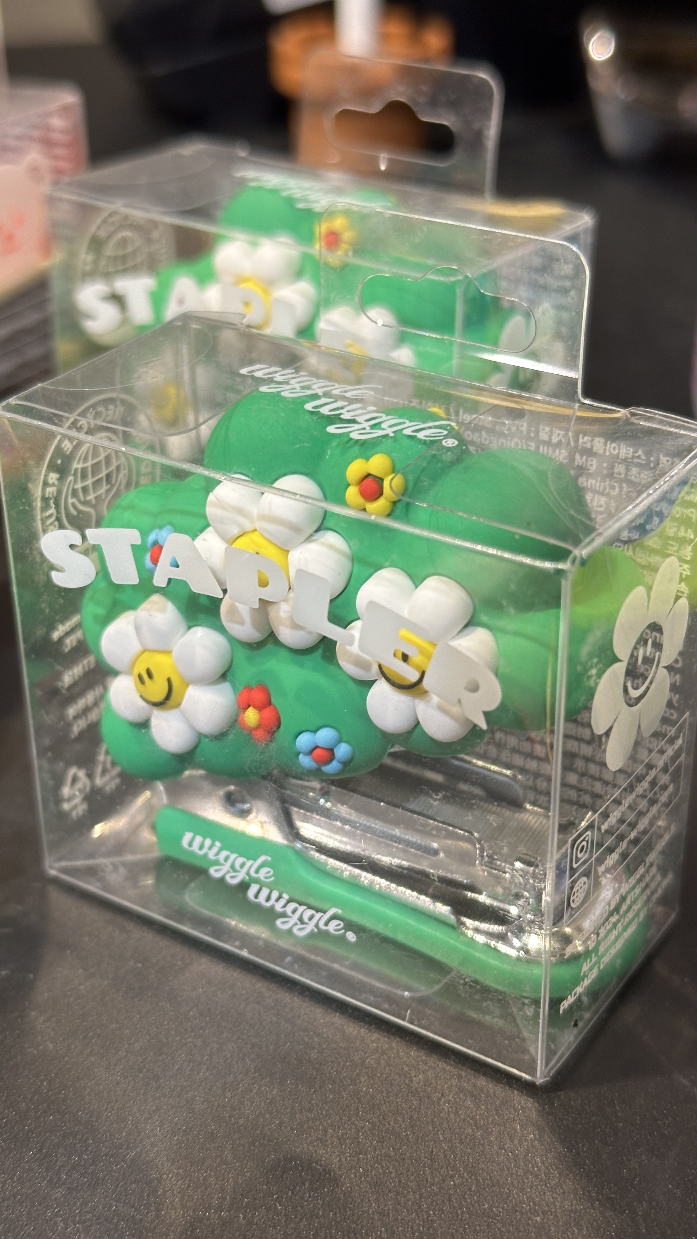 【現貨 】wiggle wiggle 車車釘書機 花花釘書機