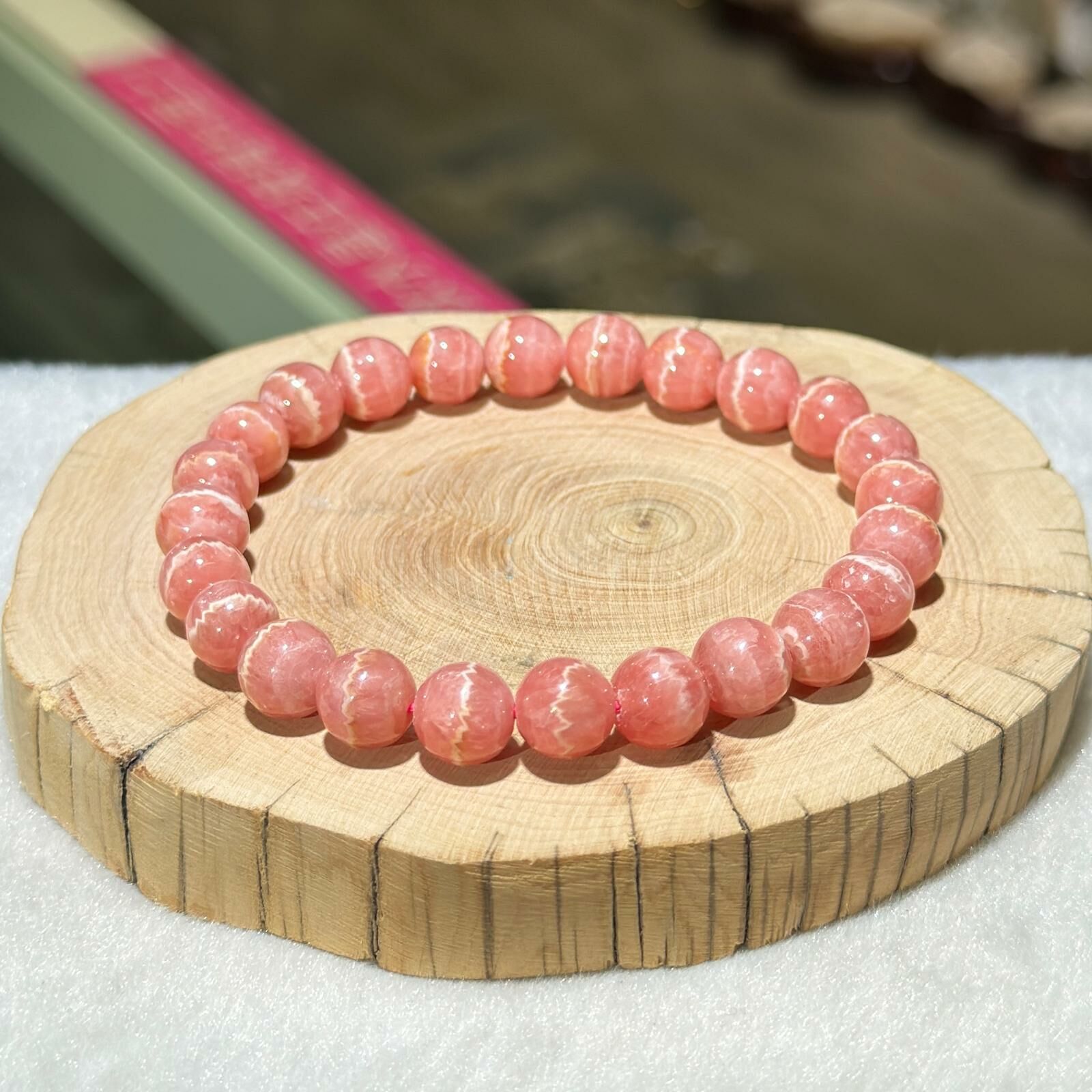 千層紅紋石手串 8.5 mm +/-