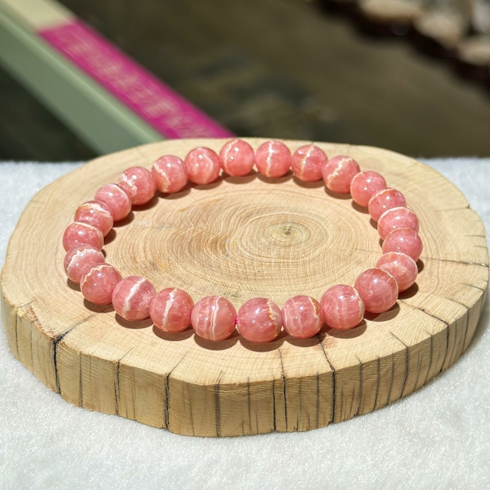 千層紅紋石手串 8.5 mm +/-