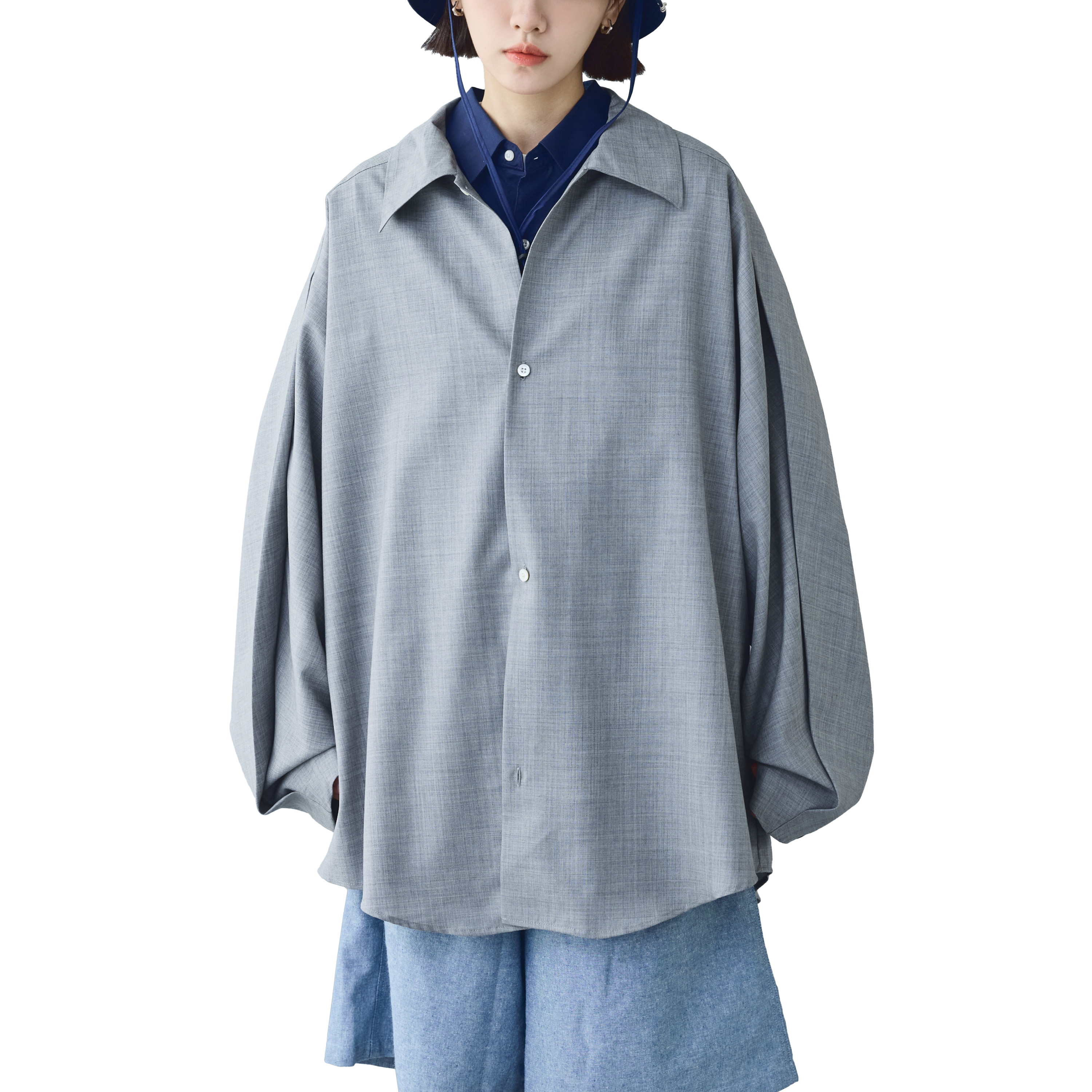 N.HOOLYWOOD - 2241-SH20-007 Big Shirt - 2 Colors