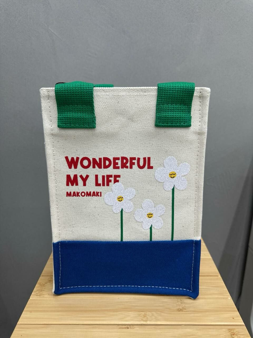 [S] MAKOMAKI WONDERFUL MY LIFE TOTE,BLUE, SMMK123 (SMMK123)