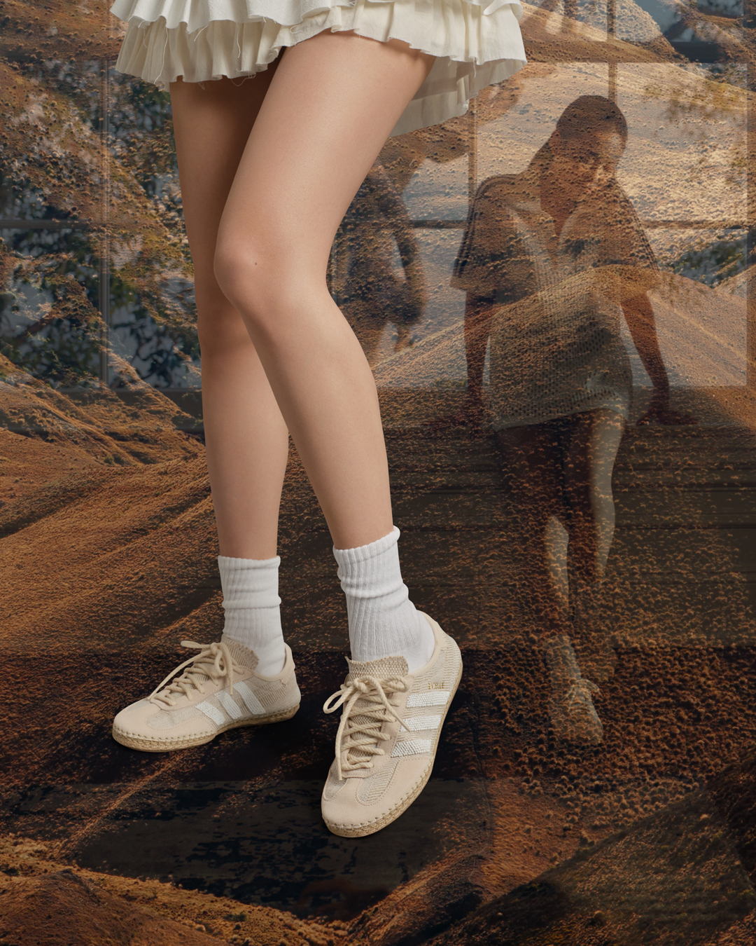 #Jennie同款 CLOT X ADIDAS GAZELLE "HALO IVORY" 陳冠希 聯名 麻布 麂皮 IH3144