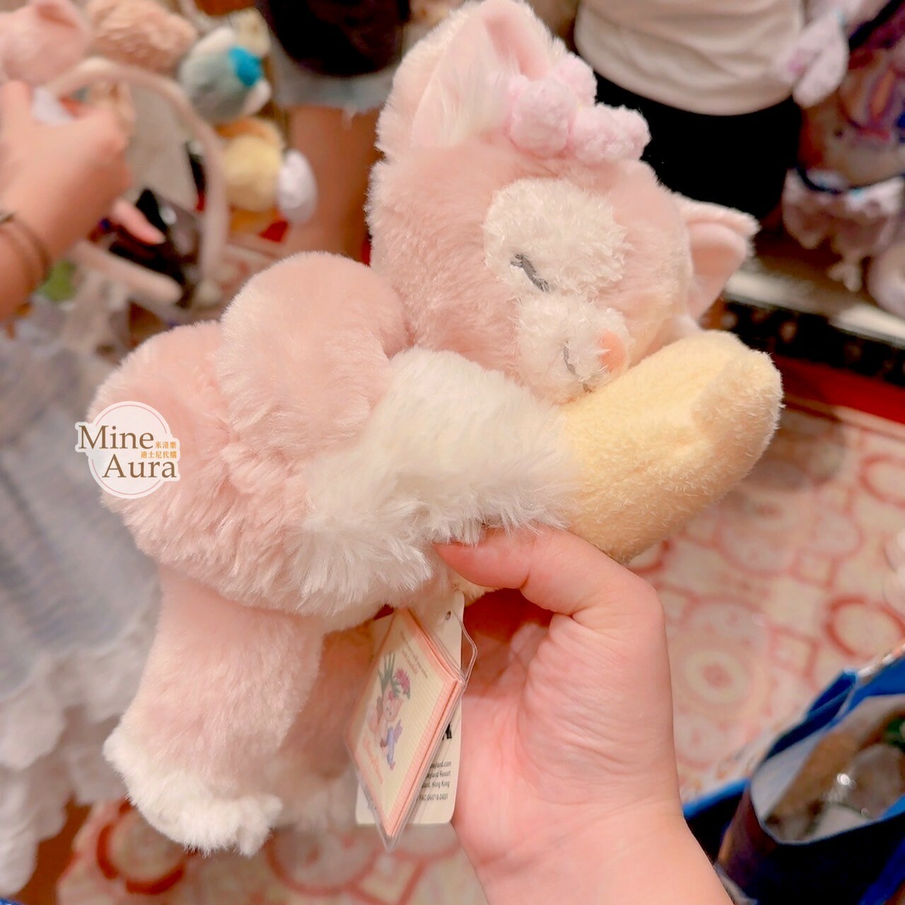 甜睡 Duffy's Sweet Dreams 玲娜貝兒 Lina bell 睡顏 娃娃 玩偶 -香港迪士尼樂園