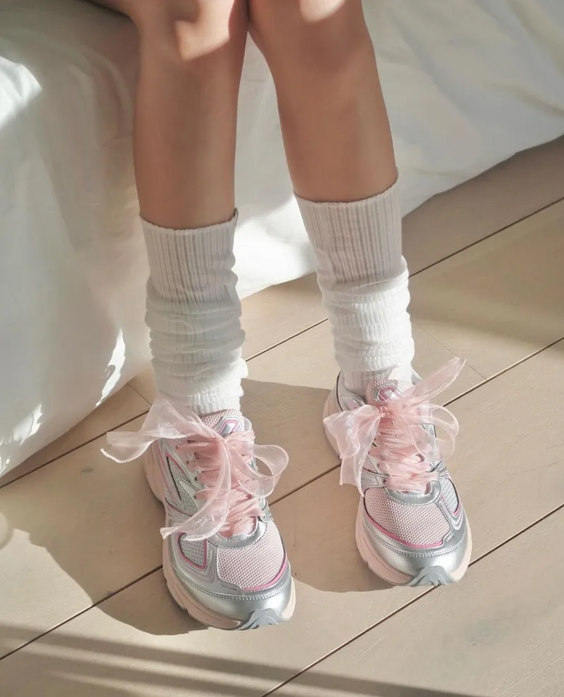 #韓韶禧同款 Fila Interrun Light Pink 芭蕾粉 白銀 老爹鞋 1RM02699G_154