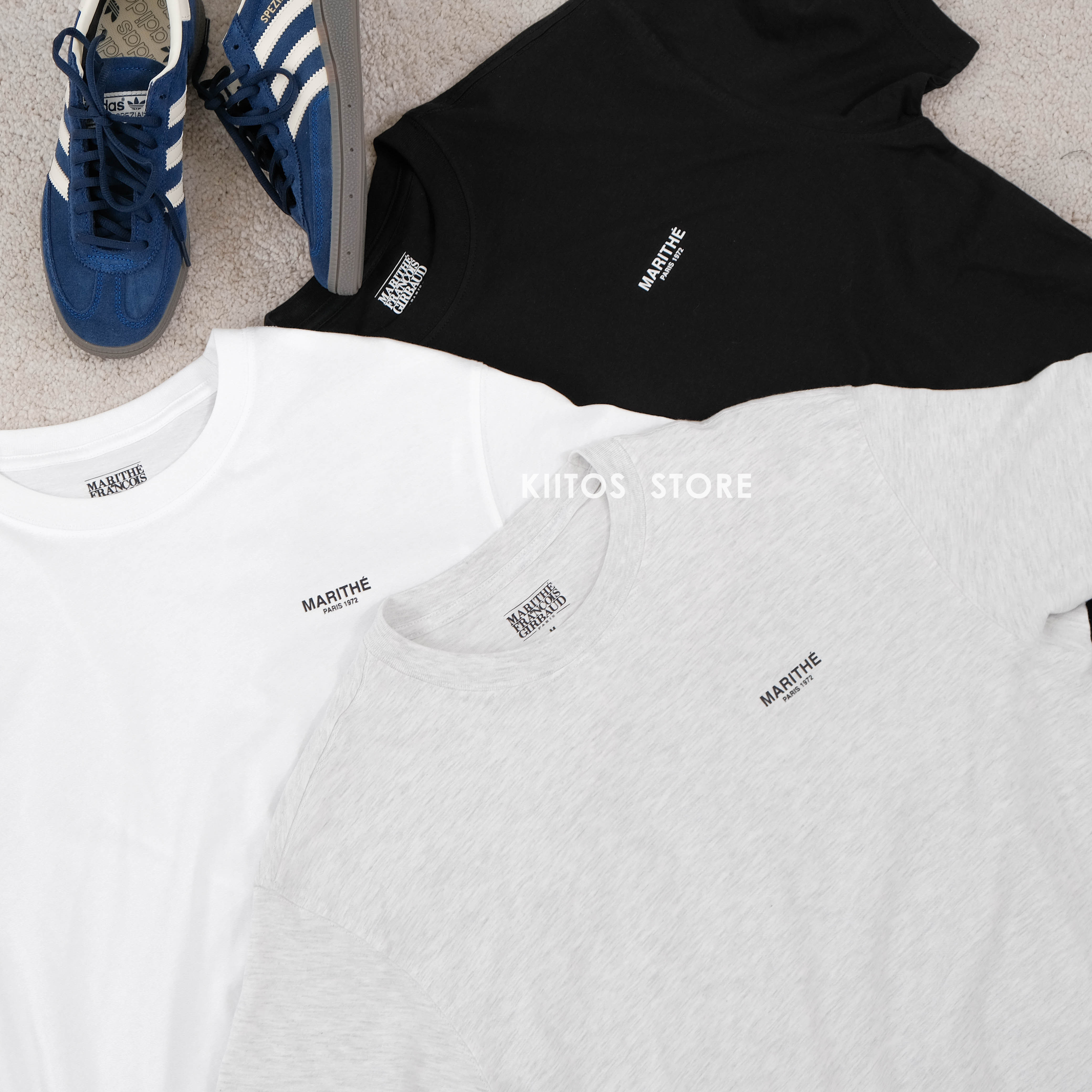 【現貨】正韓代購 Marithe Francois Girbaud MFG 小logo 短袖上衣 三件組