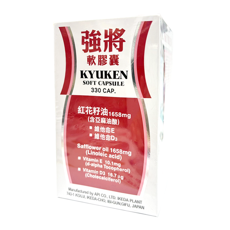 人生製藥 渡邊強將軟膠囊 330粒/瓶