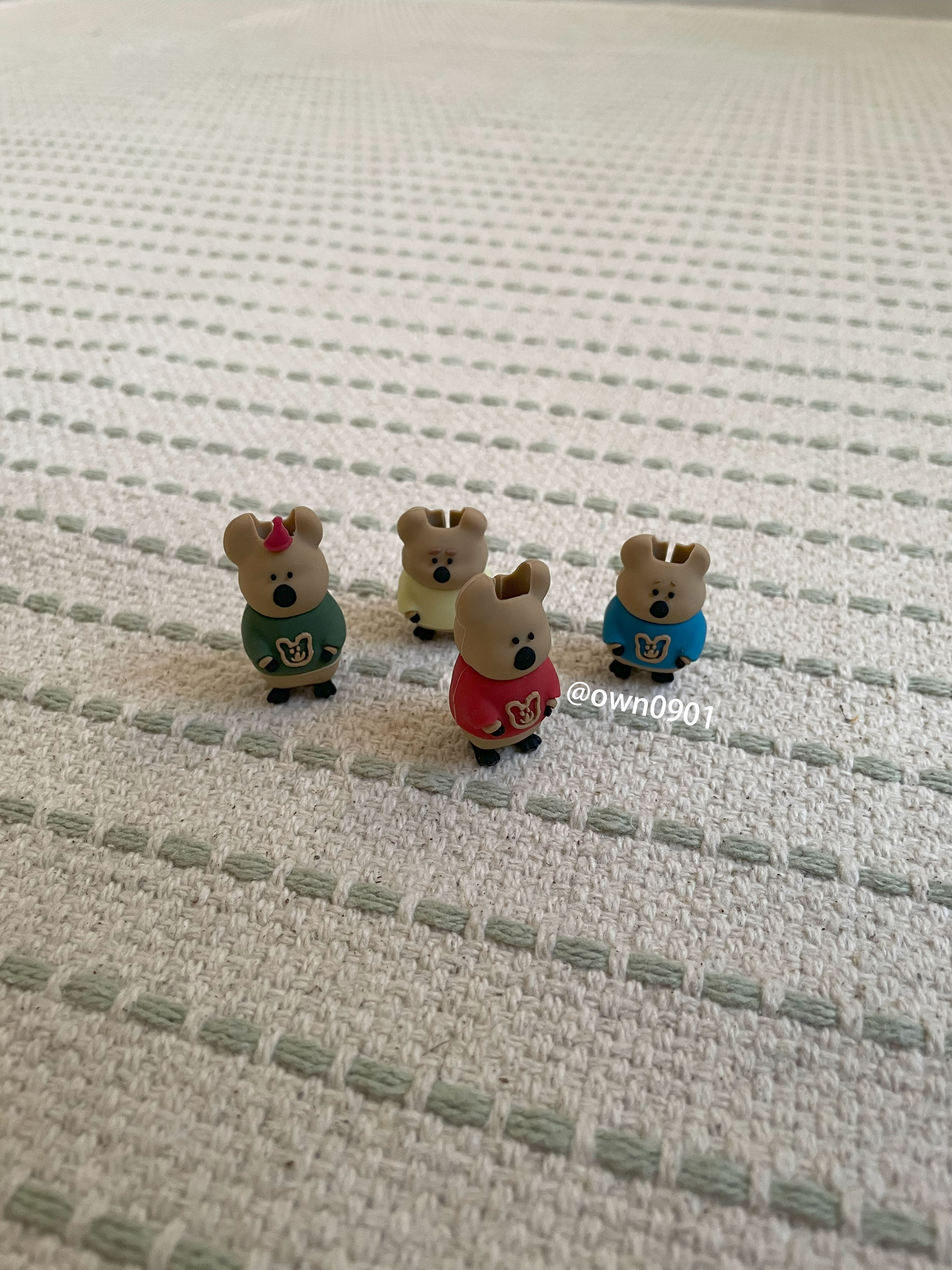 【OWN】Dinotaeng 校園系列 Quokka Hatty Fatty Bric 短尾袋鼠 咬線器