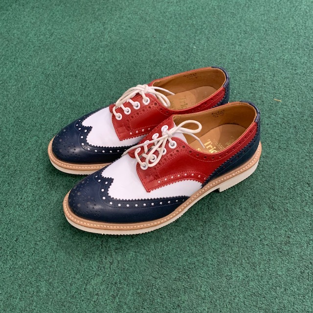 ON SALE 70% OFF : SOPHNET TRICOLOR TRICKER'S WING-TIP LOW SHOES - SIZE 7.5 IN STOCK NOW (現貨發售中)