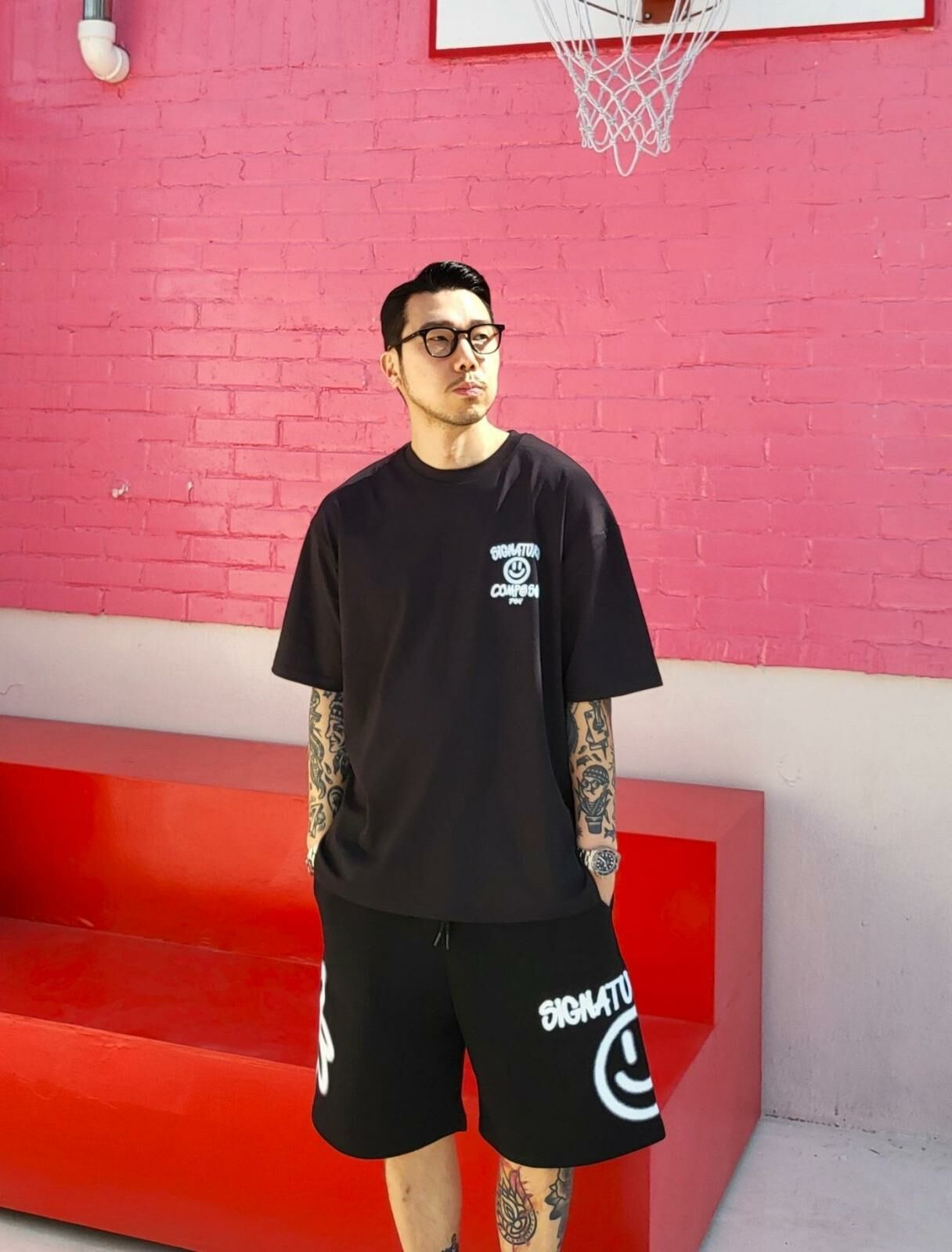 笑哈哈圖案短褲 PLUS82HIYA-086P