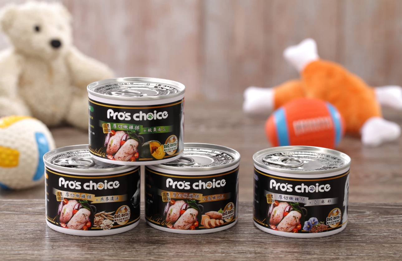 台灣Pro’s Choice厚切嫩雞排狗湯罐(4種口味)