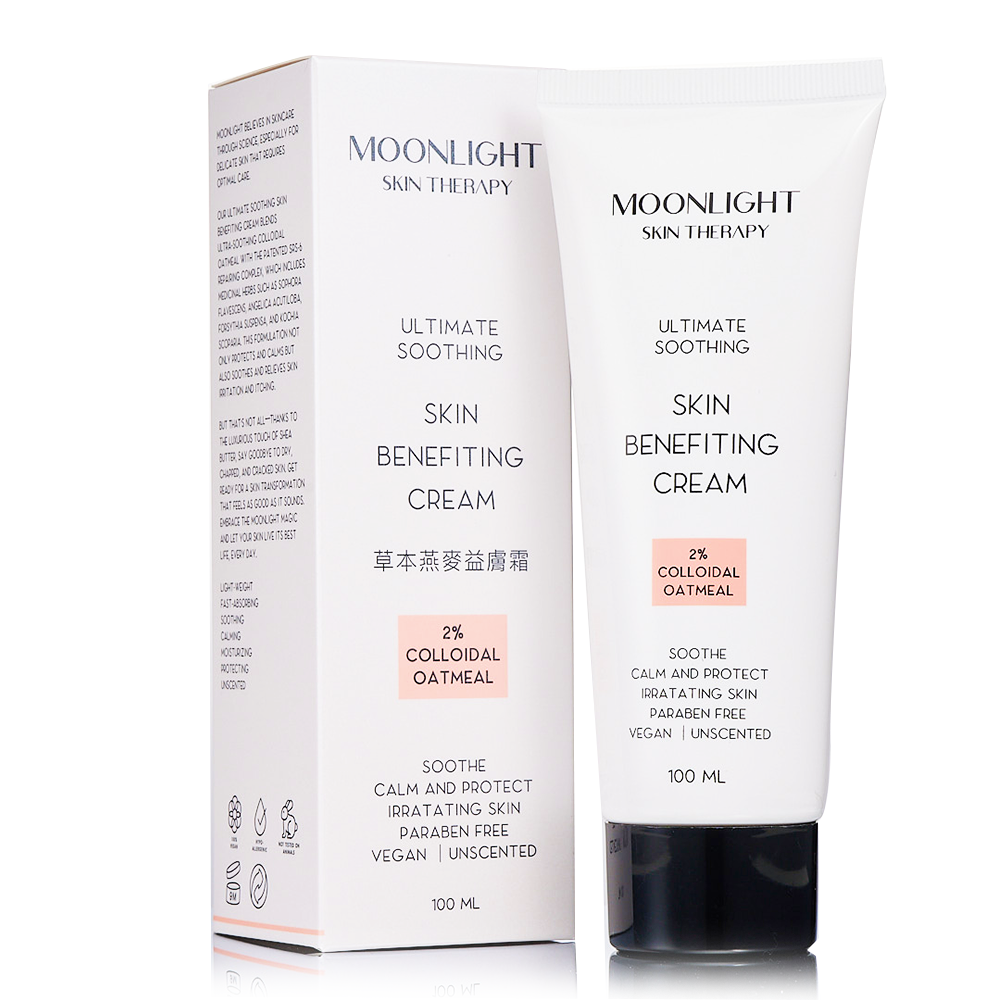 【Moonlight 莯光】 草本燕麥精華益膚霜 100mL