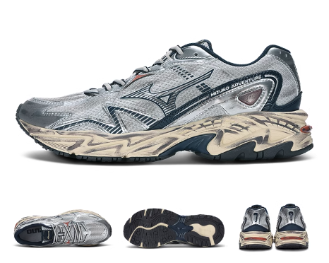 Mizuno Adventure Silver Navy