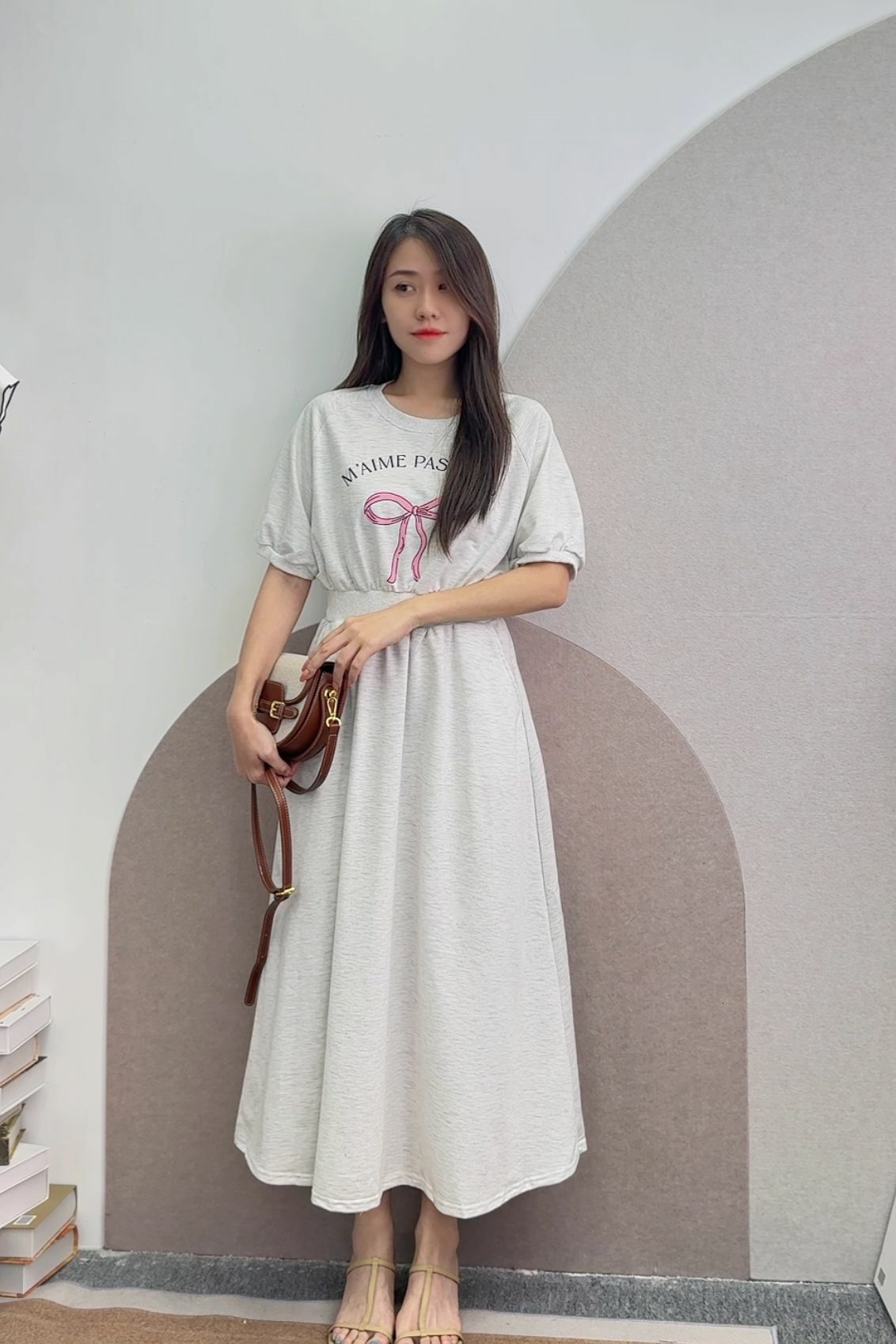 OP#6114 🤍法式小禮物衛衣裙