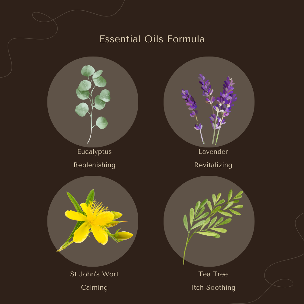 Mira Aroma 100% Natural Relief Balm for itch, dryness, redness, eczema (50g) (VMA102)