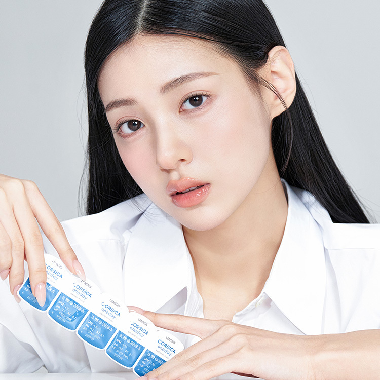 [日拋透明][防UV] LENSSIS 1 Day CORSICA 日拋彩妝隱形眼鏡｜每盒10片