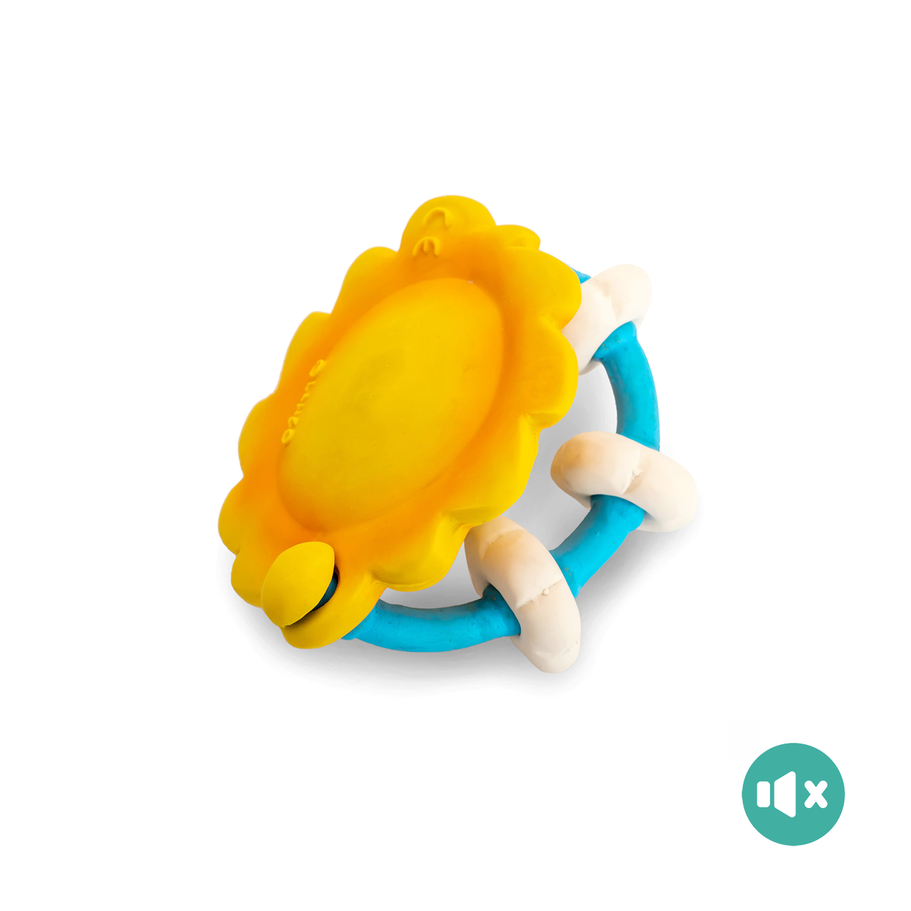 《 Lanco 》天然無毒橡膠玩具｜不會啾系列【太陽】