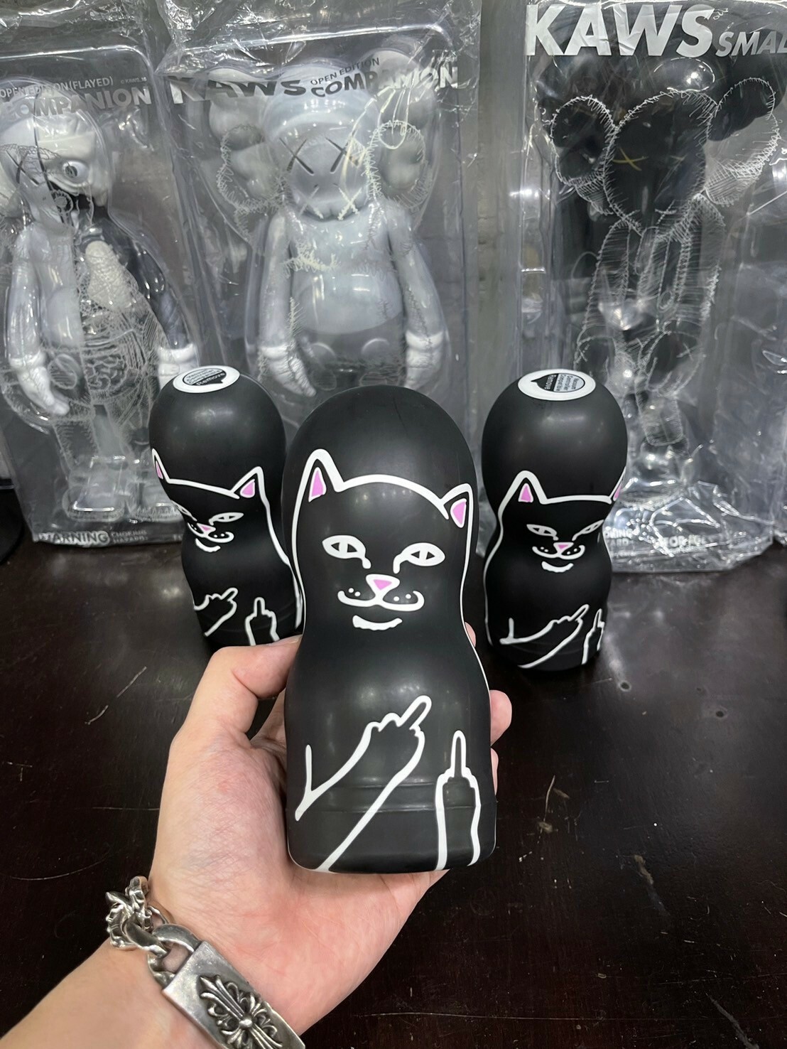 獨家現貨 RIPNDIP x TENGA 絕版限定款 黑魂中指貓 飛機杯
