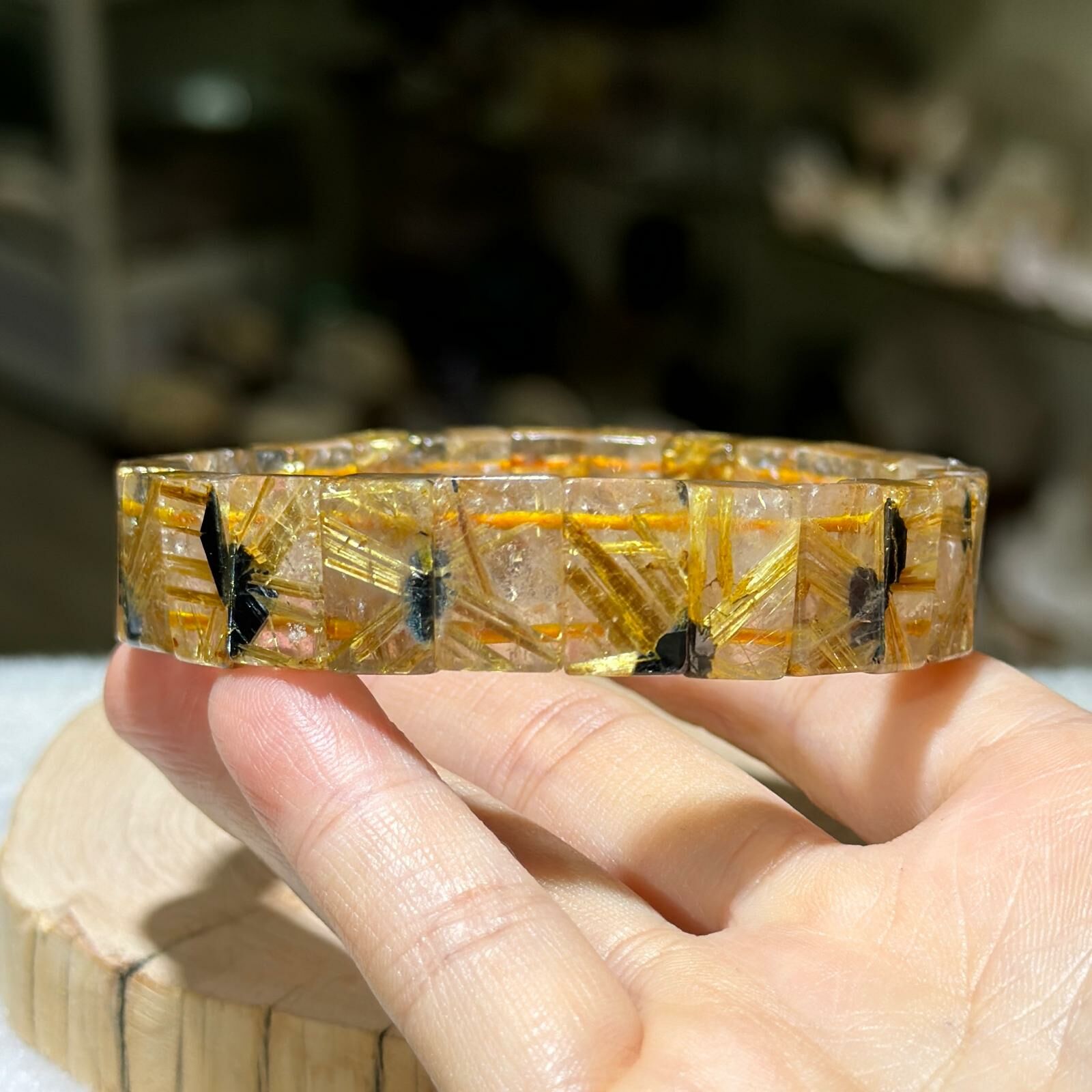 多鈦根✨金鈦晶手排 13.5 mm +/-