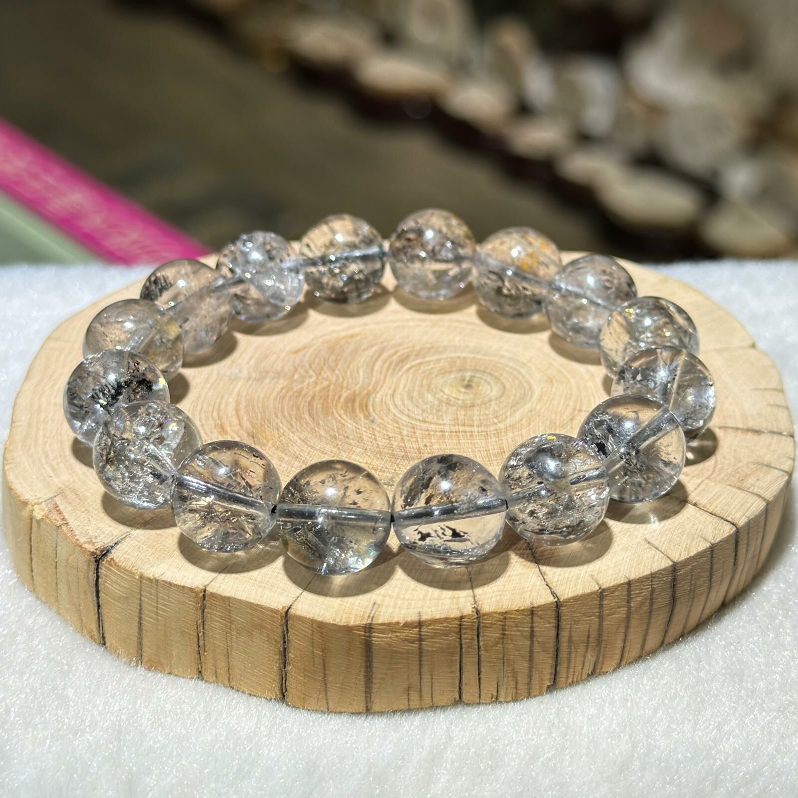 大m💫閃靈鑽手串 13 mm +/-