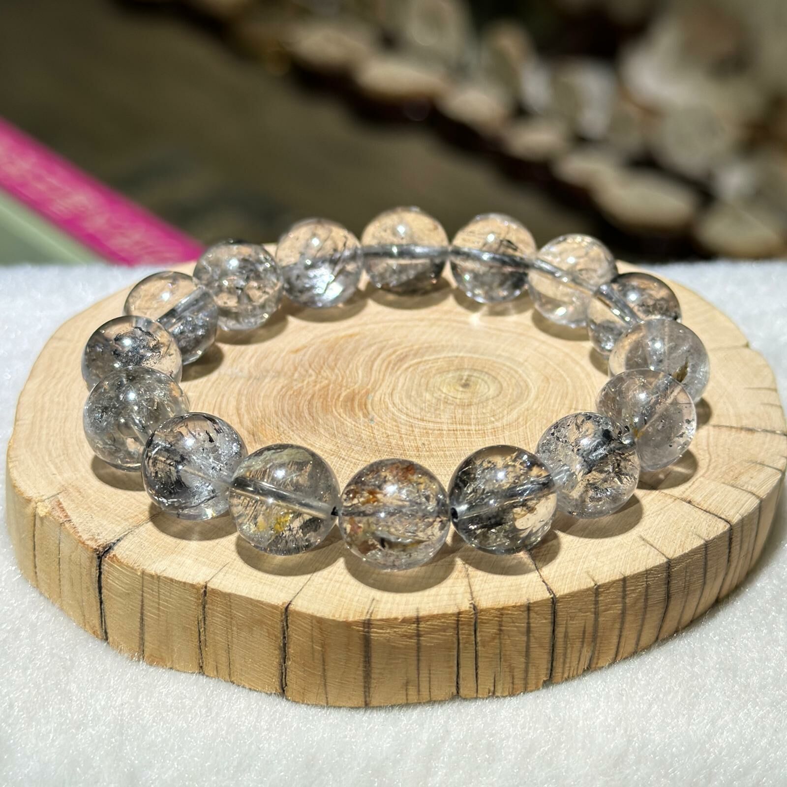 大m💫閃靈鑽手串 13 mm +/-