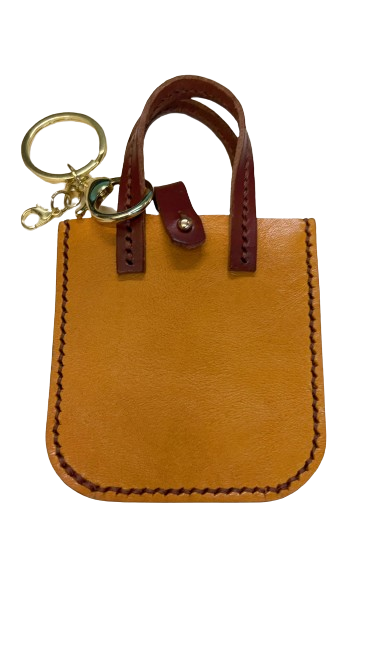 牛皮搓手液皮套鎖匙扣