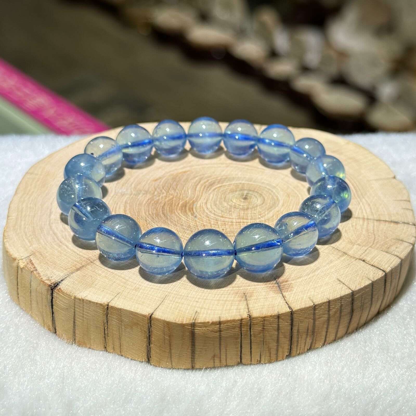 高品✨海藍寶手串 10.5 mm +/-