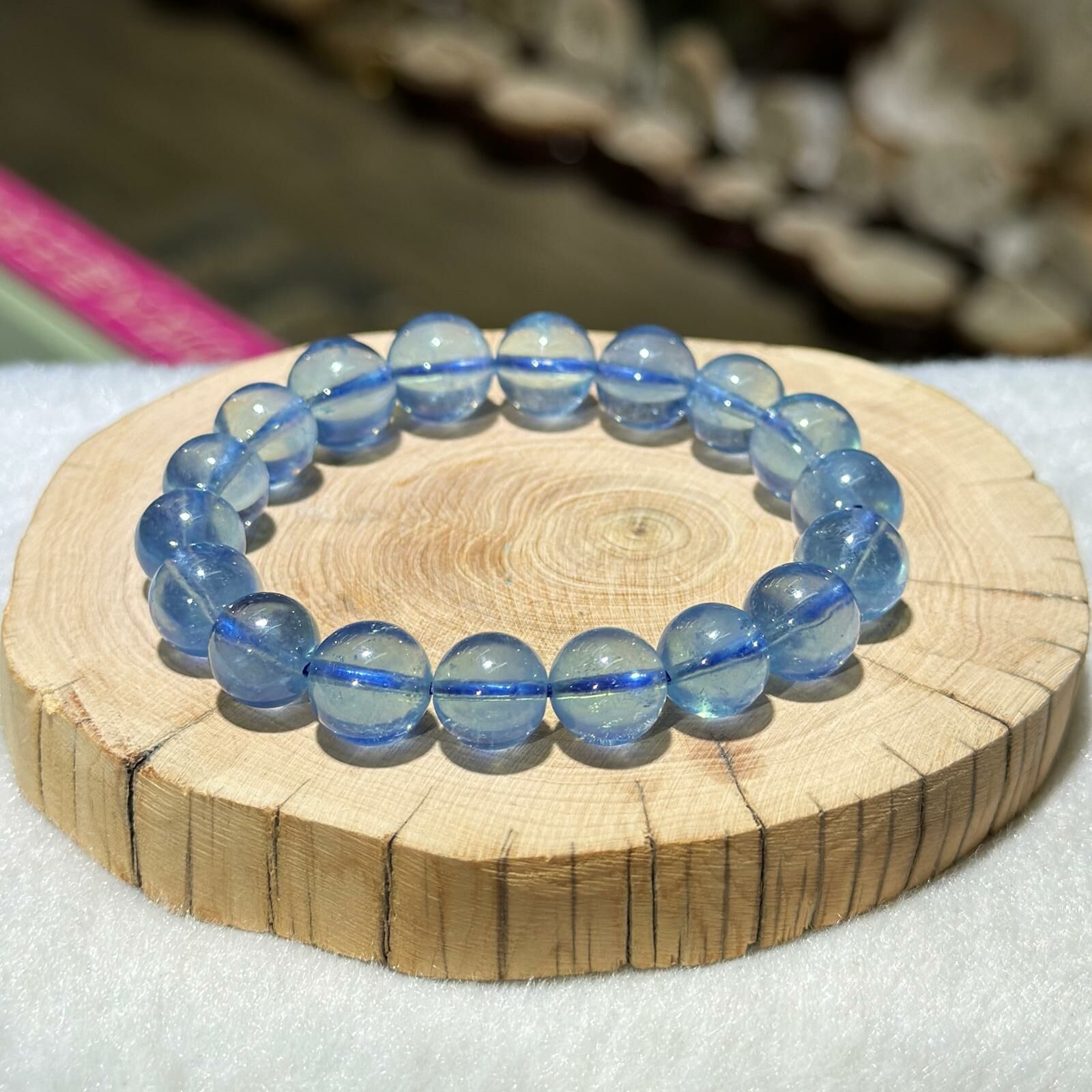 高品✨海藍寶手串 10.5 mm +/-