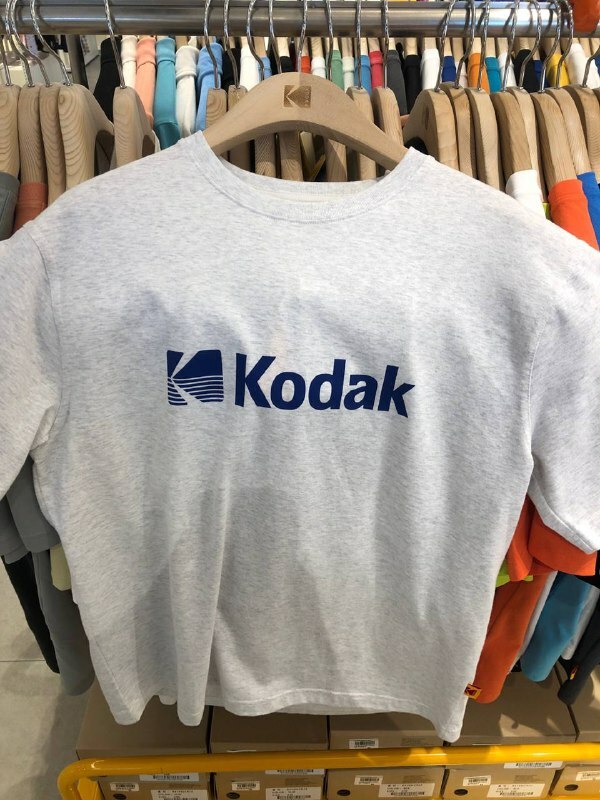 KODAK■Big Logo Cotton Short Sleeve T-shirt■送料込 75394c4547557a043e229a98bc9aca