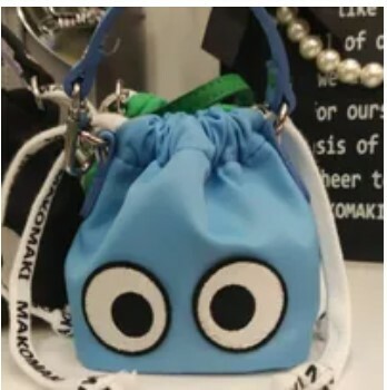 [S] MAKOMAKI MINI CANDY BIG EYE BAG,BLUE, SMMK127 (SMMK127)