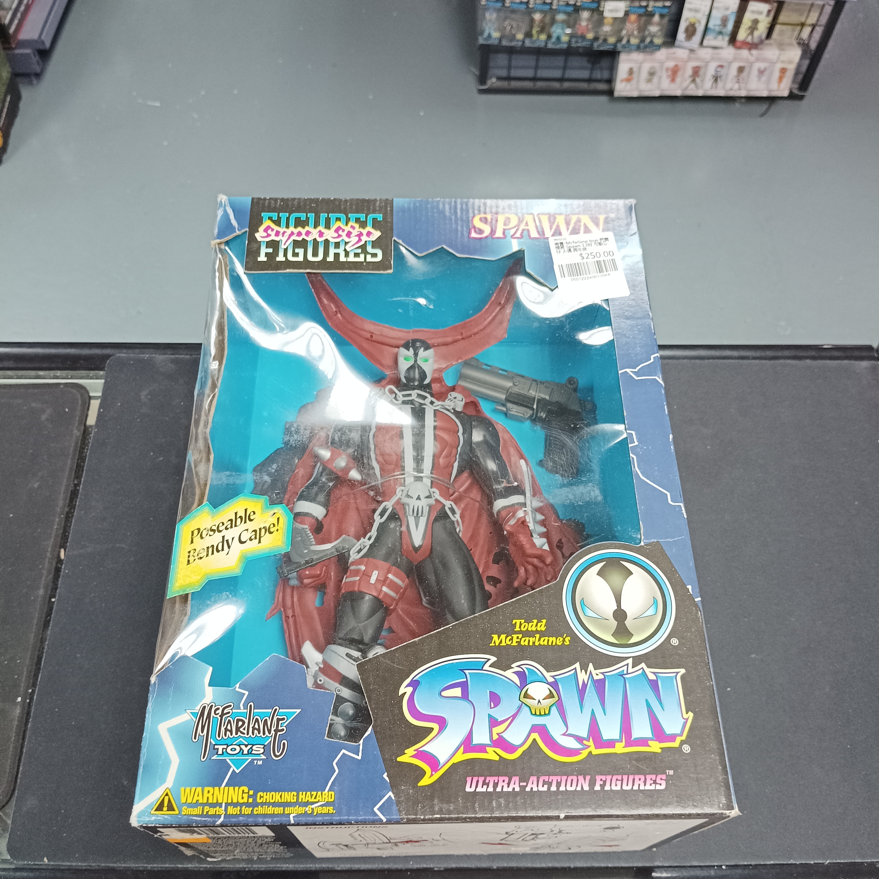 寄賣-Mcfarlane toys 閃靈悍將 Spawn 12吋 可動公仔 人偶 再生俠