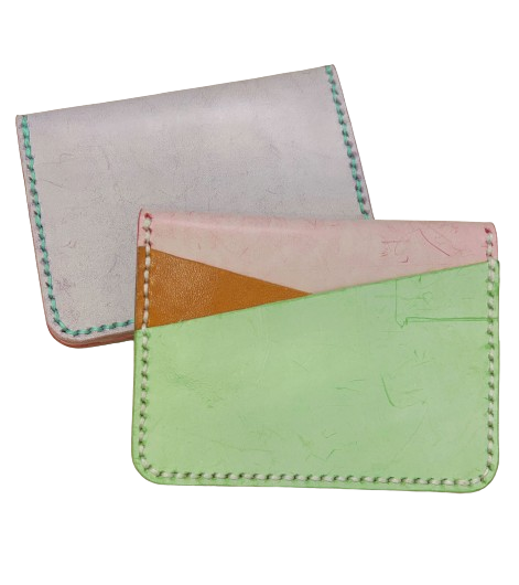 手縫牛皮多層證件包