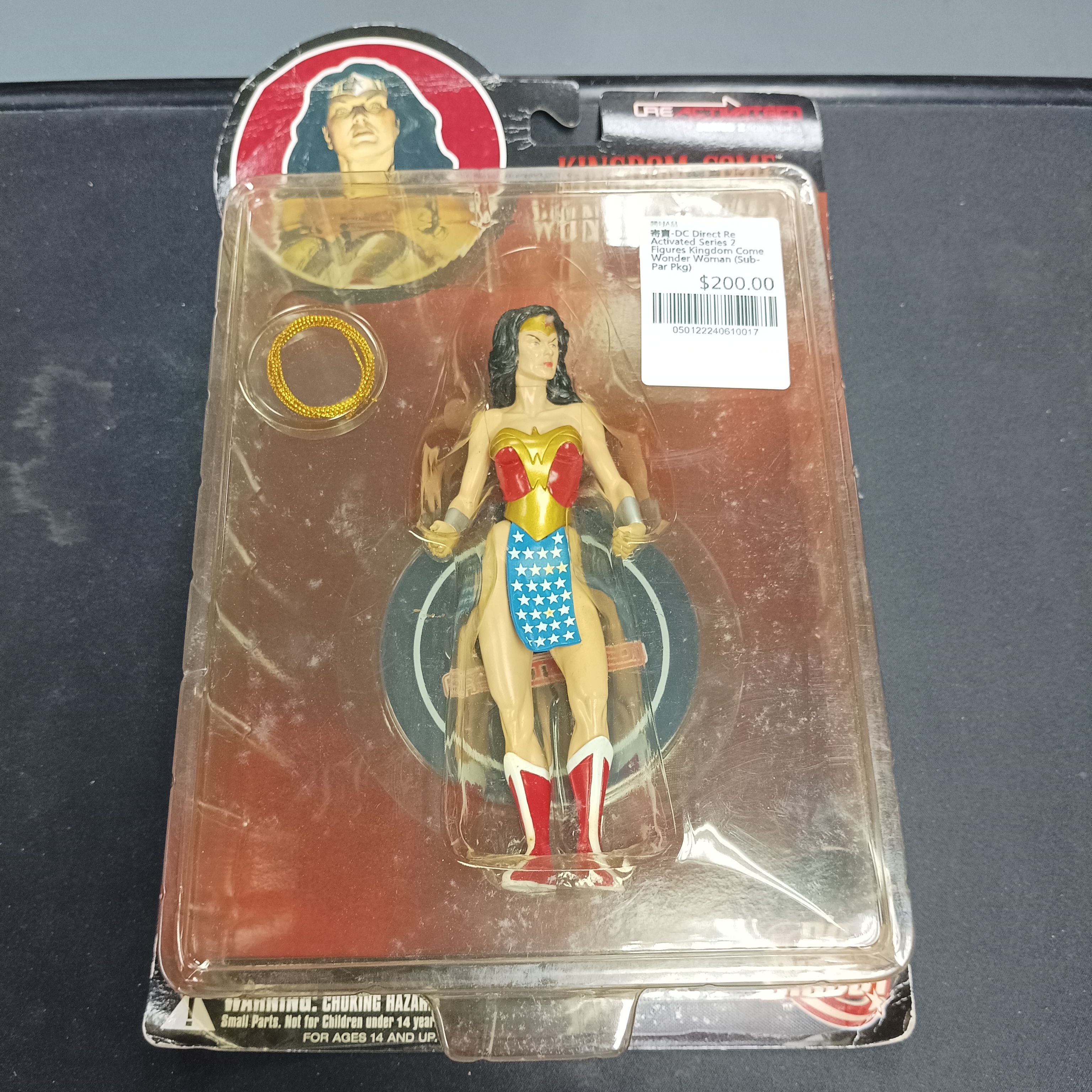 寄賣-DC Direct Re Activated Series 2 Figures: Kingdom Come Wonder Woman (Sub-Par Pkg)