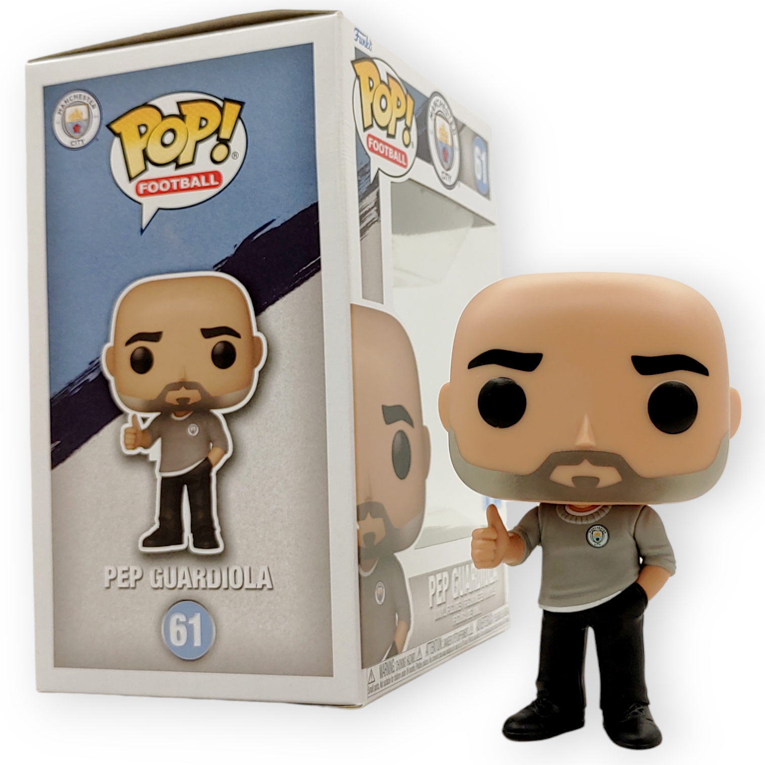 曼城Funko Pop哥迪奧拿GUARDIOLA公仔-No.61
