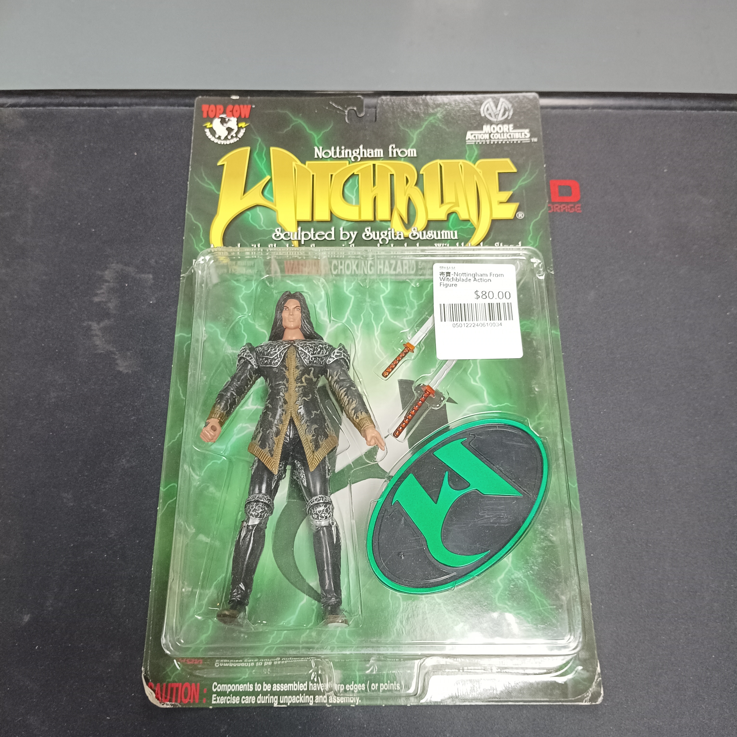 寄賣-Nottingham From Witchblade Action Figure