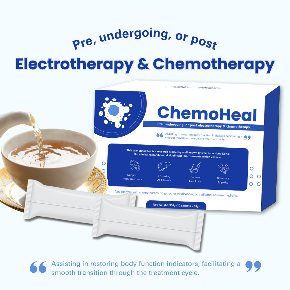 ChemoHeal 化療寶茶包（為化療及電療人士解決：減輕脫髮、排走治療毒性、回復肝酵素、增強免疫細胞） (30小包) (C056)