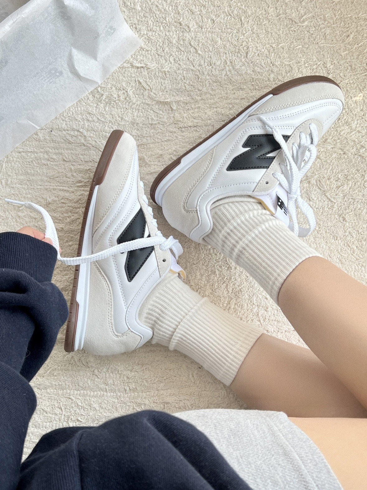 <快速出貨> New Balance RC42 復古米白焦糖