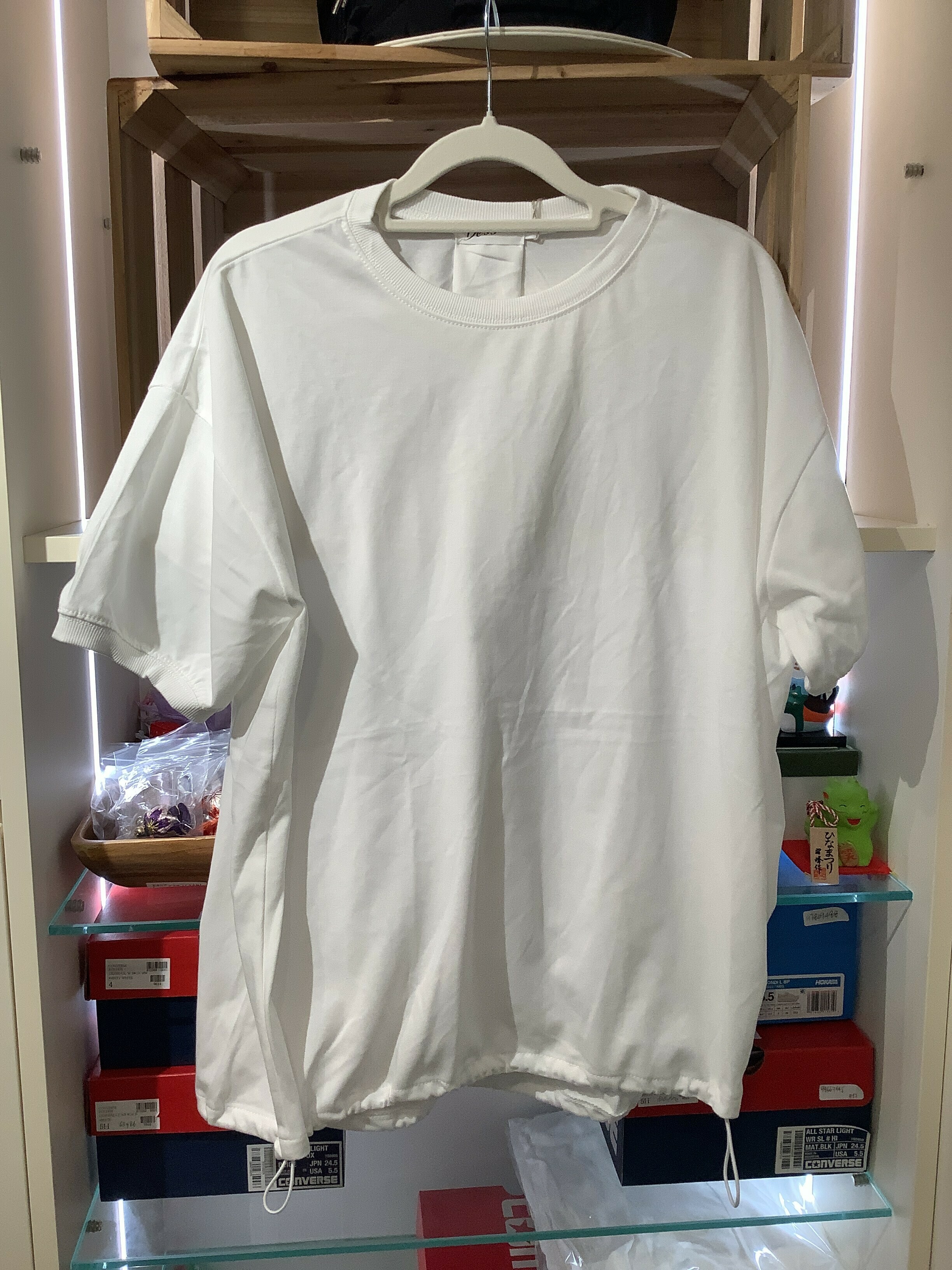 日系女裝 白色Tee