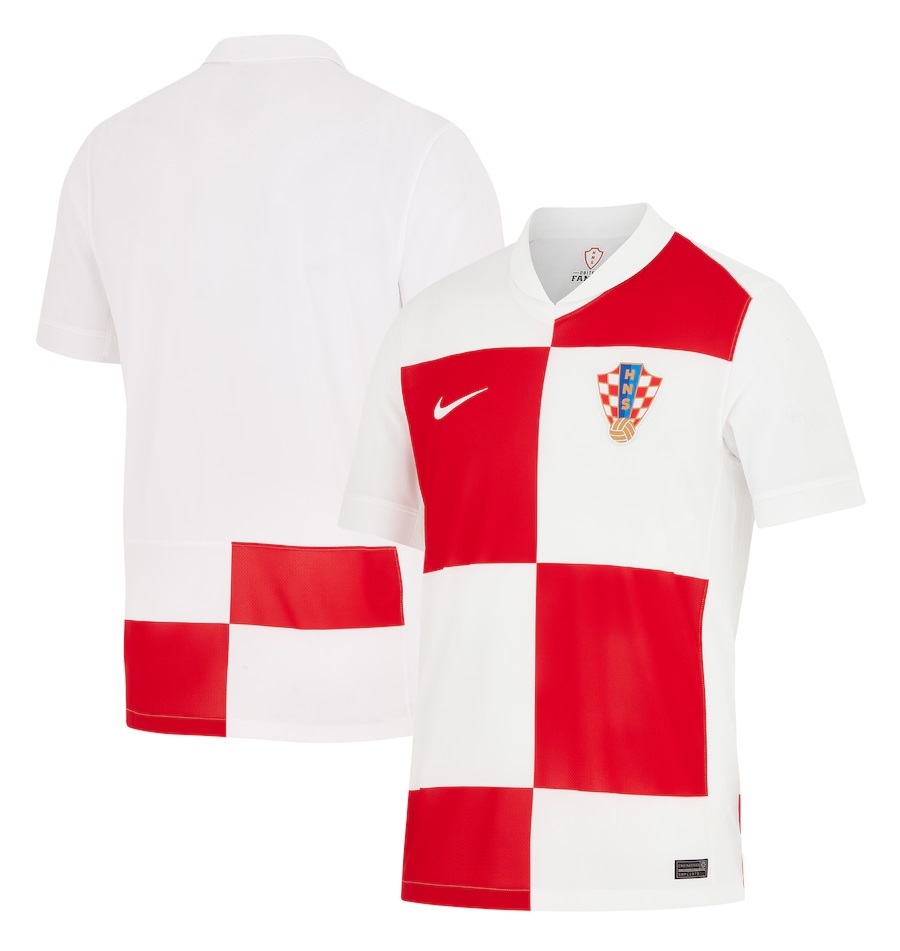 2024克羅地亞國家隊摩迪主場球迷版球衣