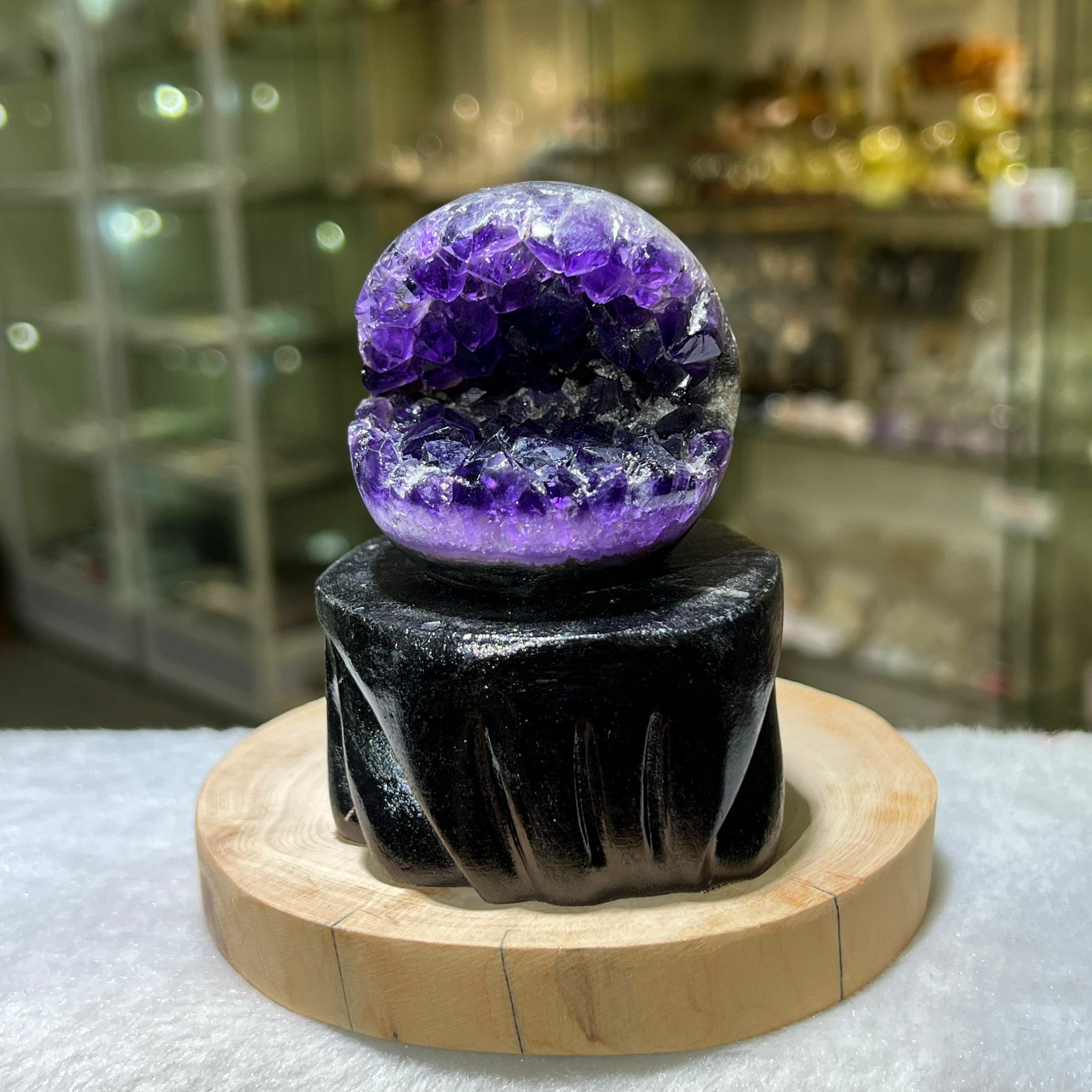 紫晶開口笑 (連座)