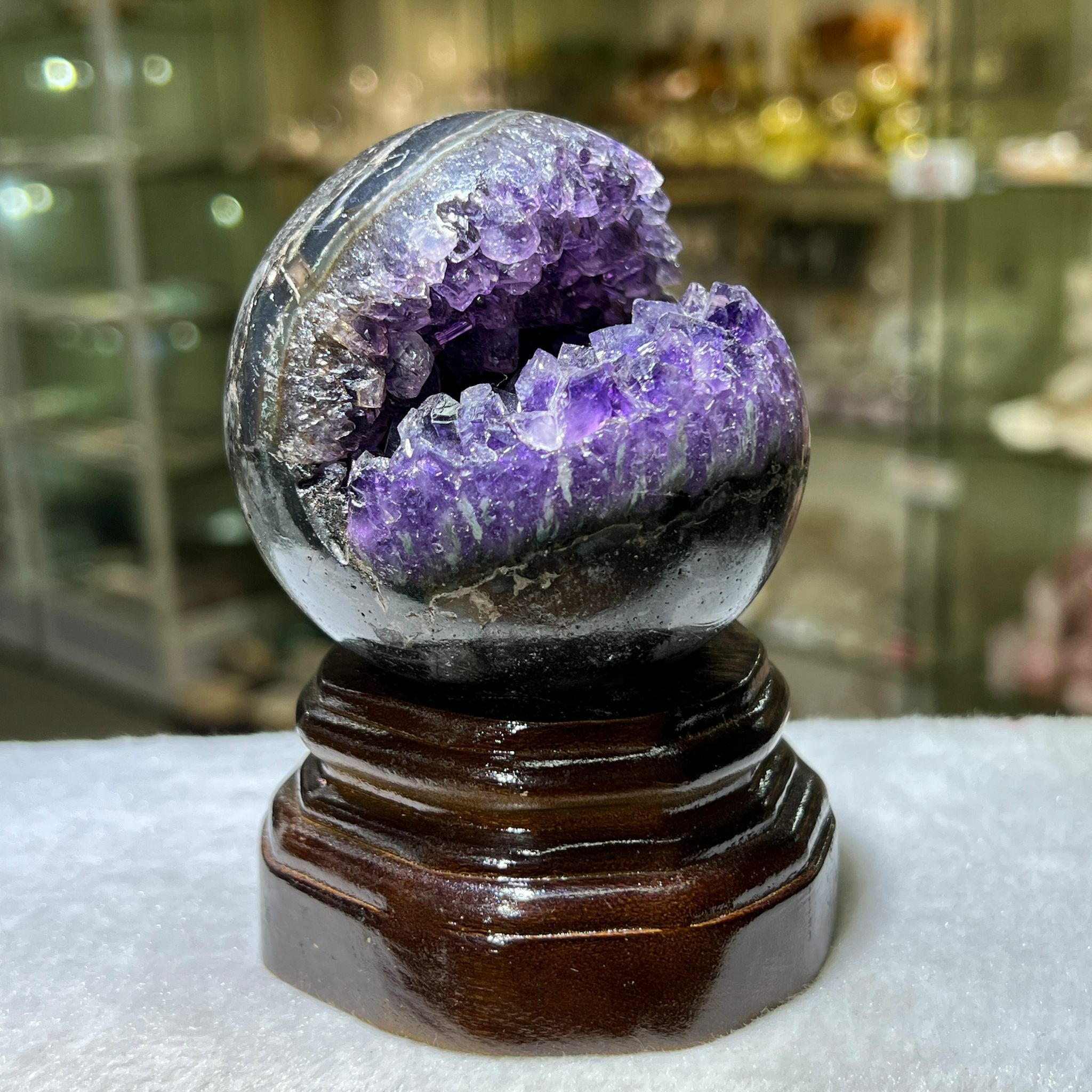 紫晶開口笑(連座)