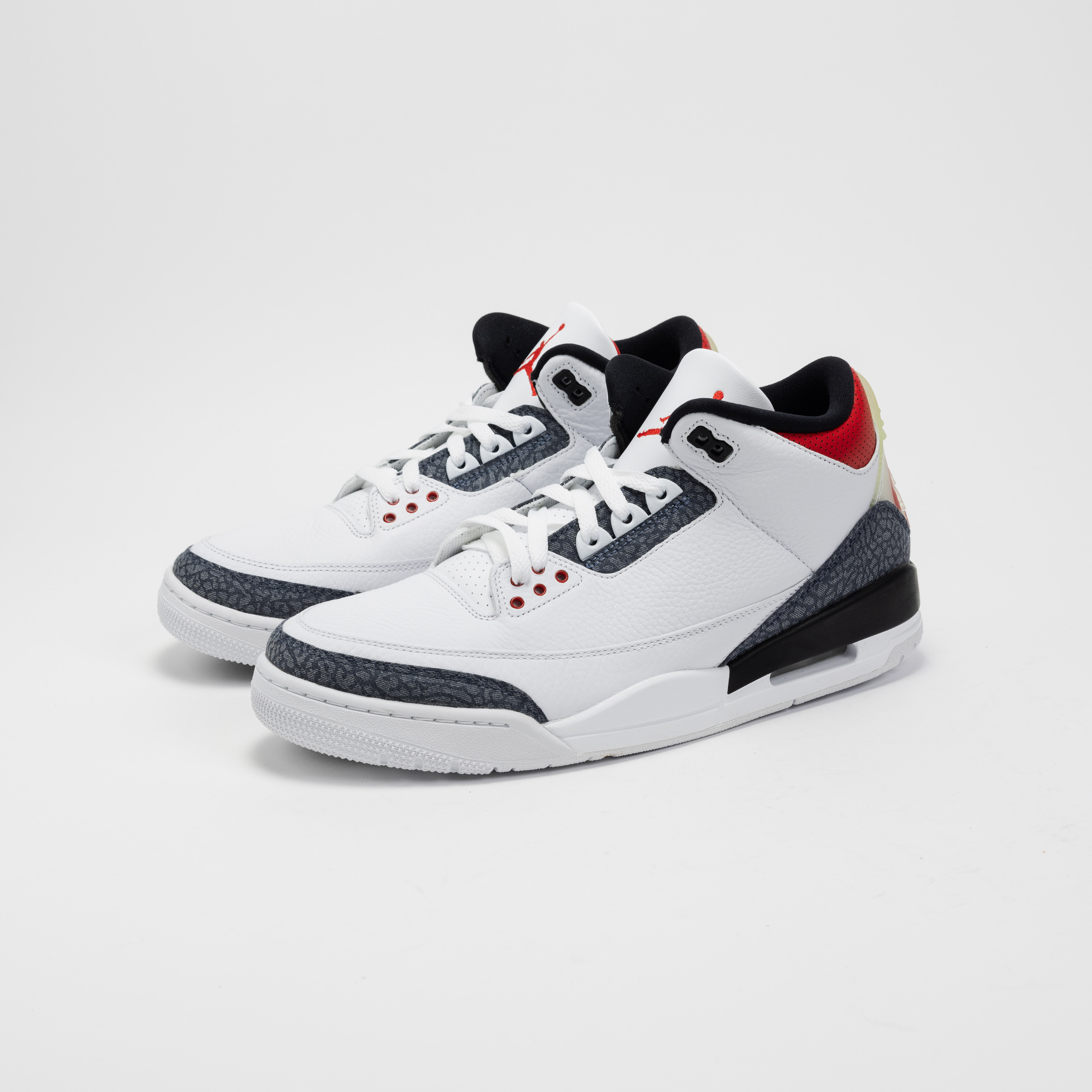 【瑕疵商品】AIR JORDAN 3 RETRO SE "DENIM FIRE RED" 雙標-CZ6431 100
