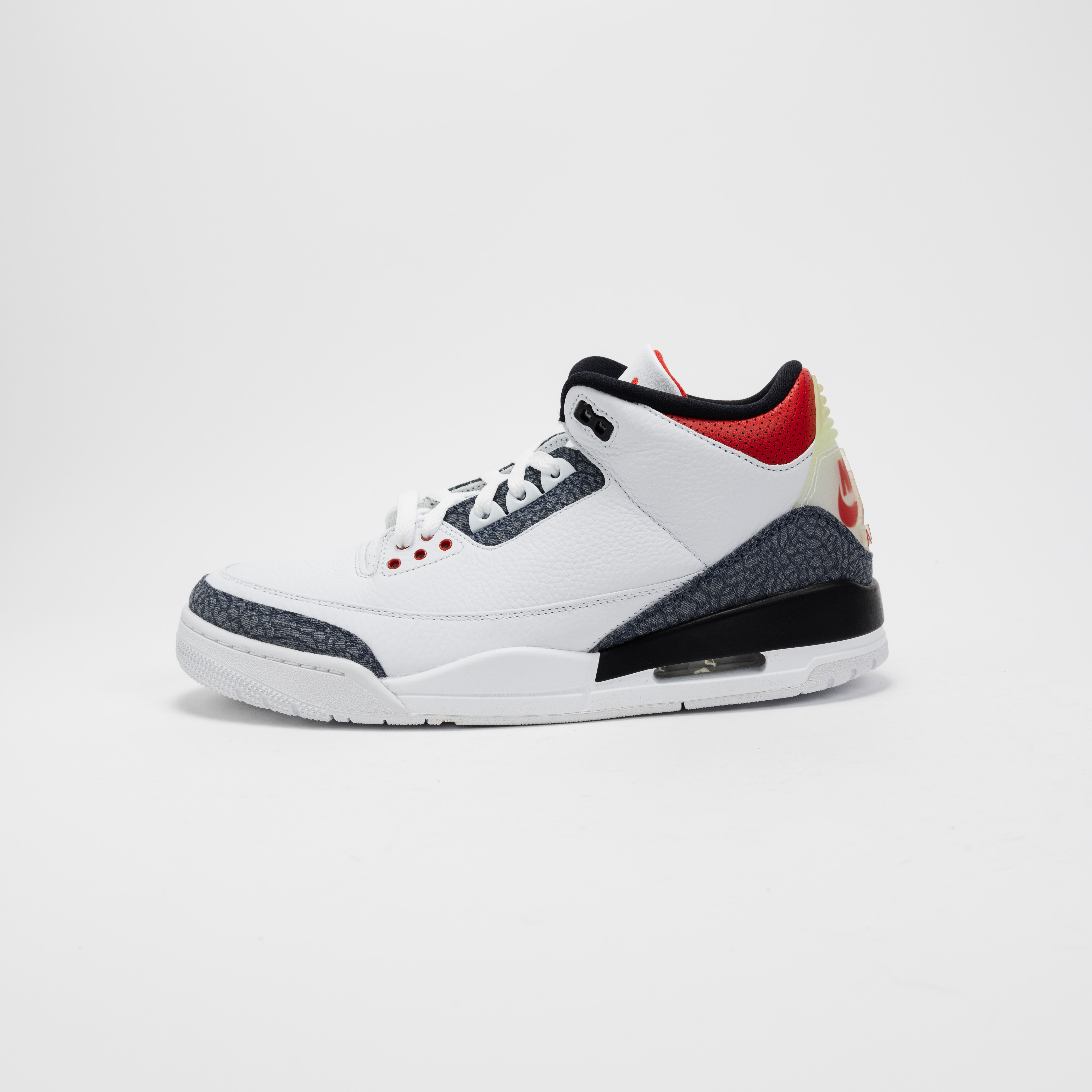 【瑕疵商品】AIR JORDAN 3 RETRO SE "DENIM FIRE RED" 雙標-CZ6431 100