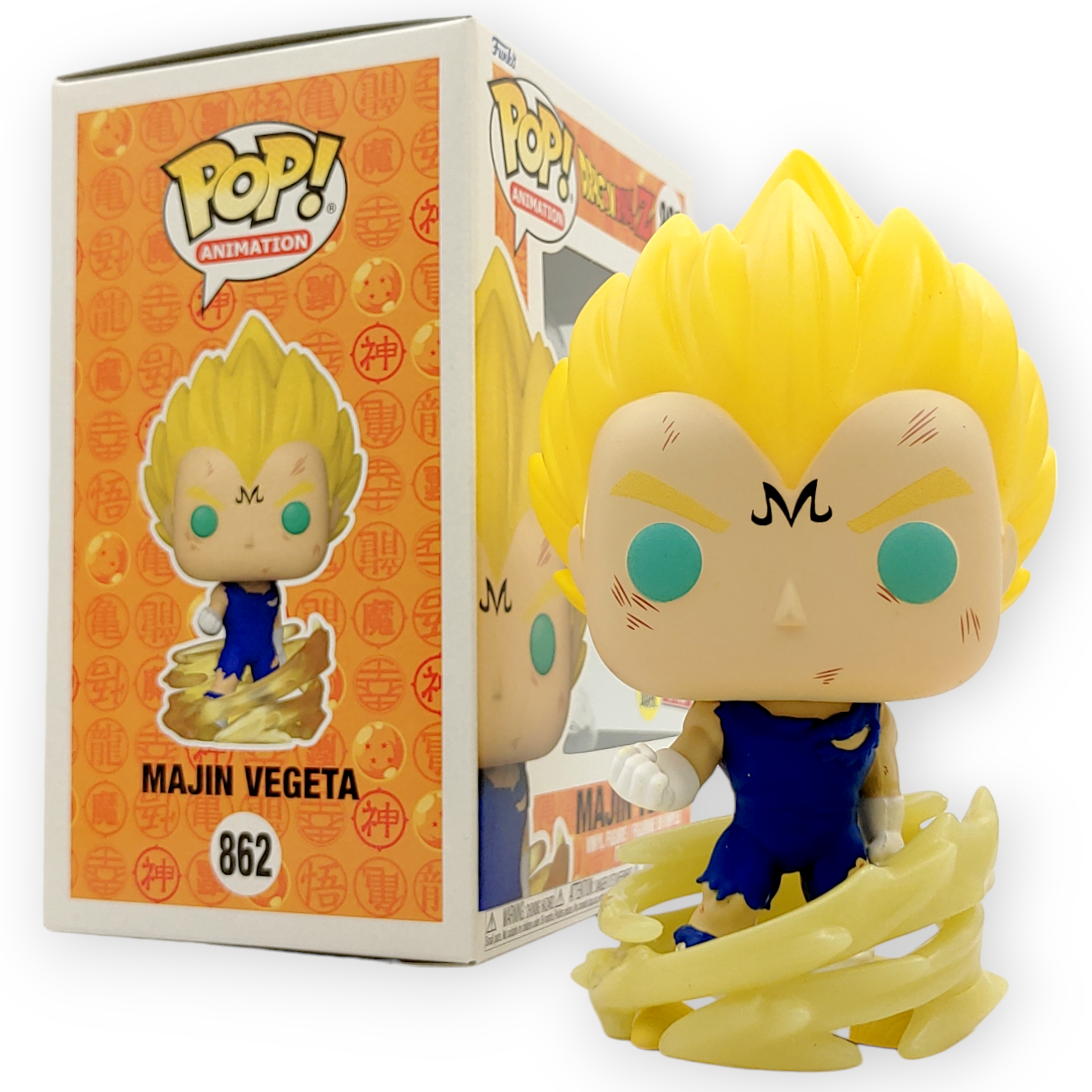 FUNKO POP<龍珠Z>魔人比達_自爆(夜光版)-No.862連Tee-1M,1L