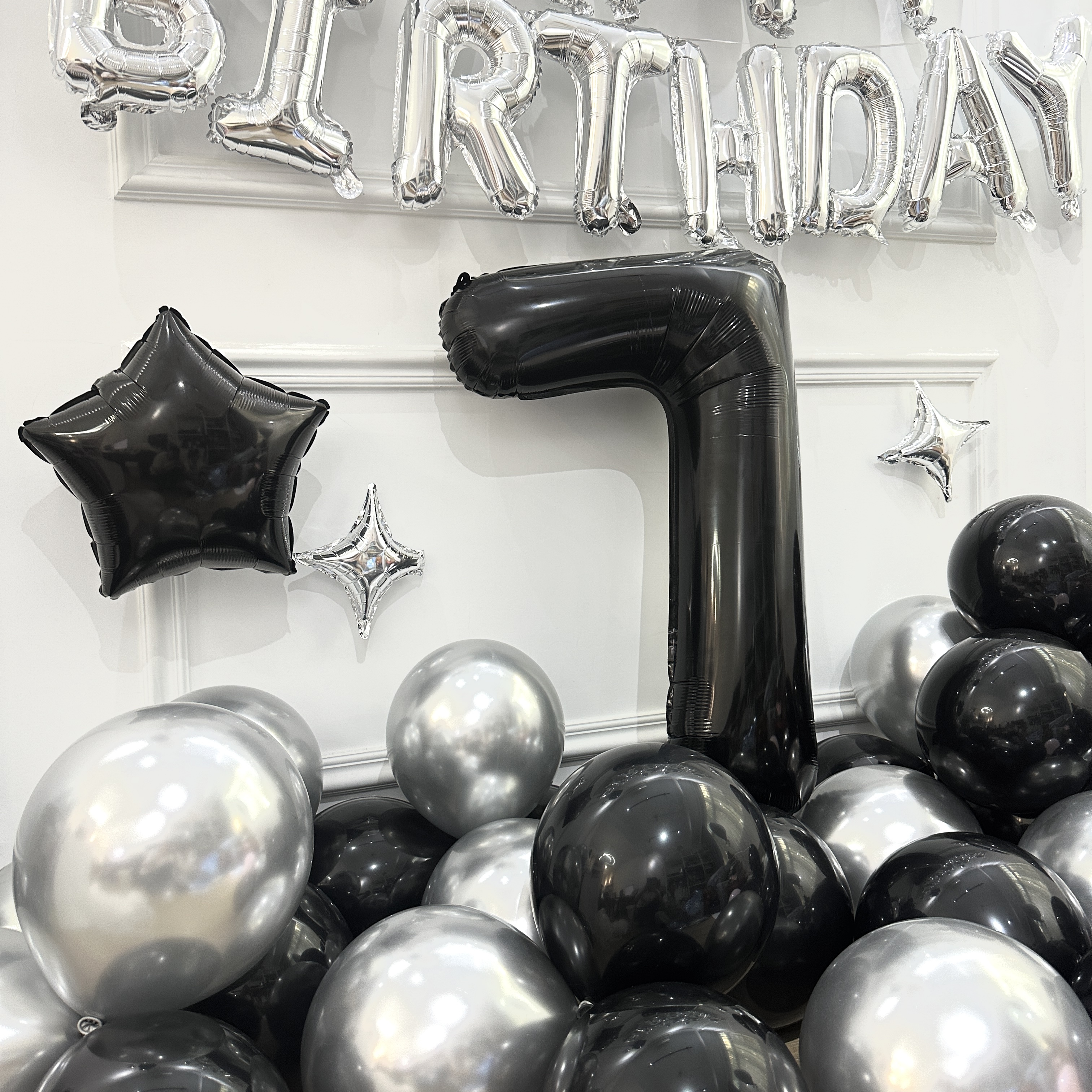 DIY套組丨生日-黑銀套組