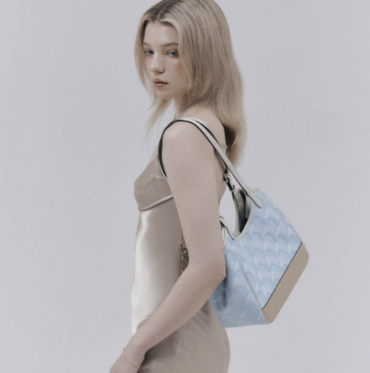 韓国大人気[rosa.K] Alice Monogram MiniTote Bag XS(5 COLOR) 韓國Rosa.K Alice Monogram Mini Tote XS
