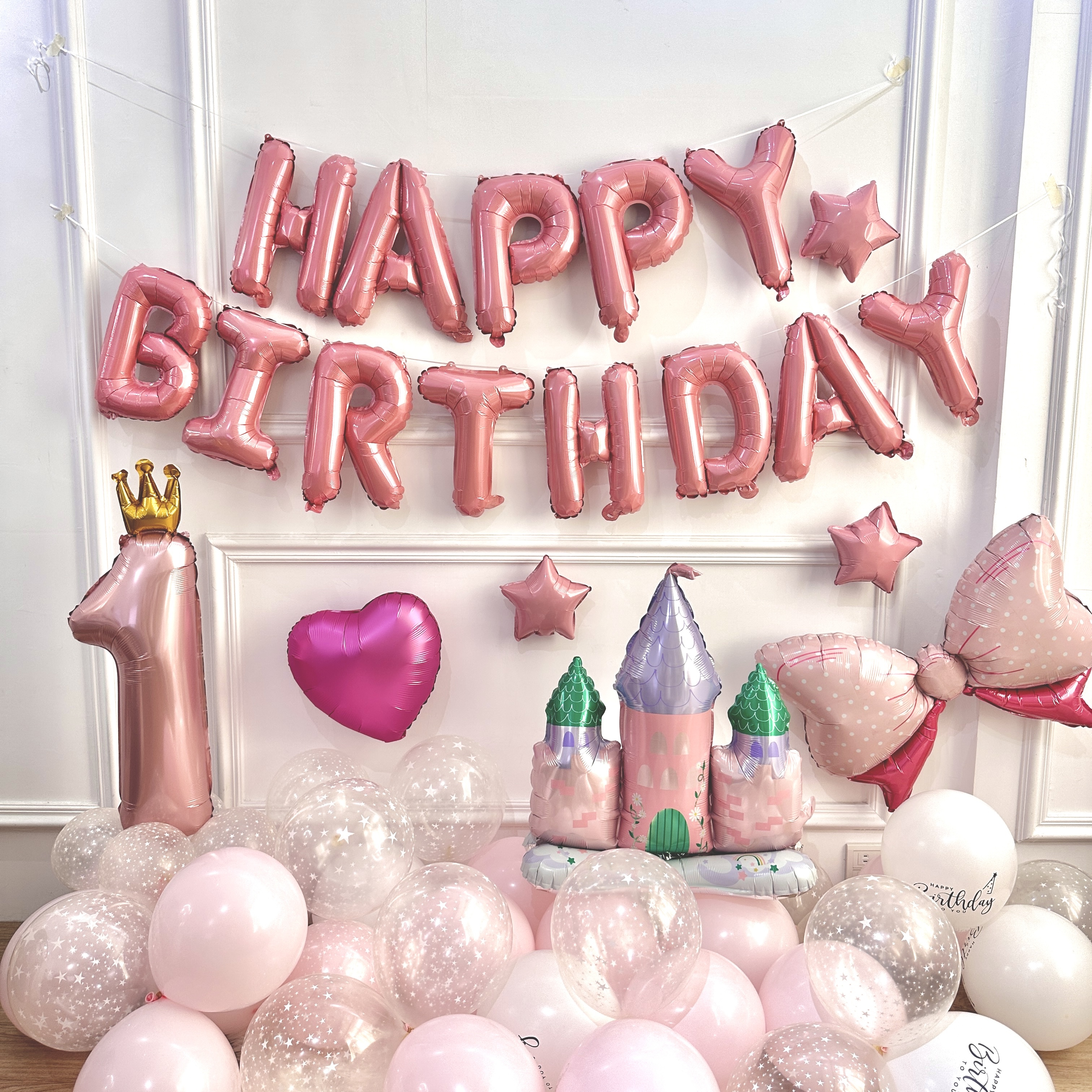 DIY套組丨生日-粉白套組