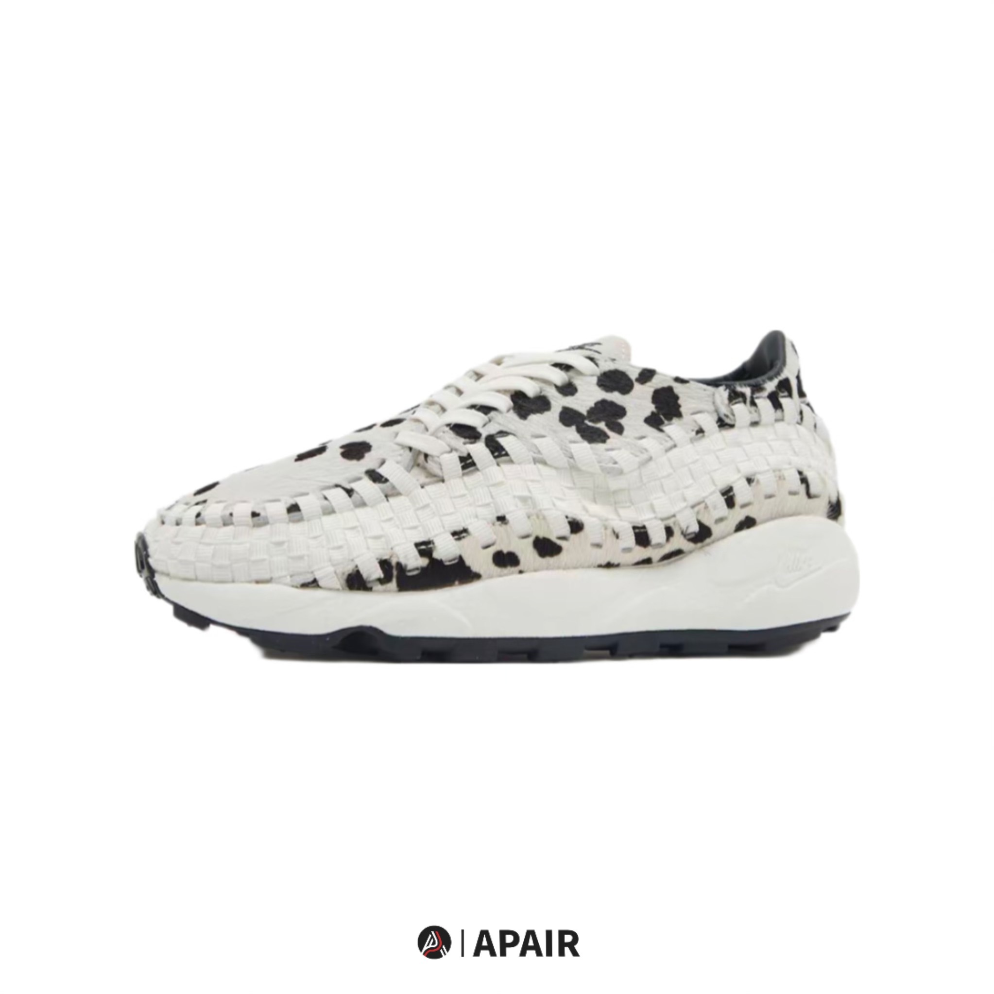 【APAIR】預購 Nike Footscape Woven “Sail and Black” 乳牛 編織 FB1959-102